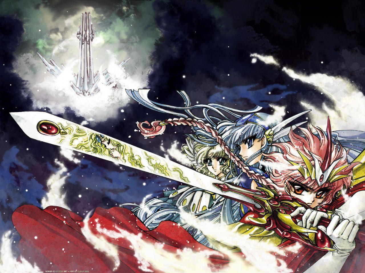 1280x960 Magic Knight Rayearth Wallpaper: Right to Will