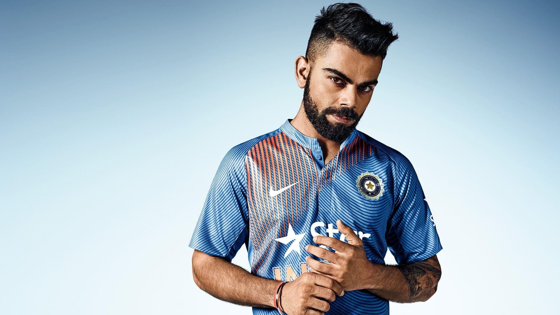 1920x1080 Captain Of Indian Cricket Team Virat Kohli Wallpaper