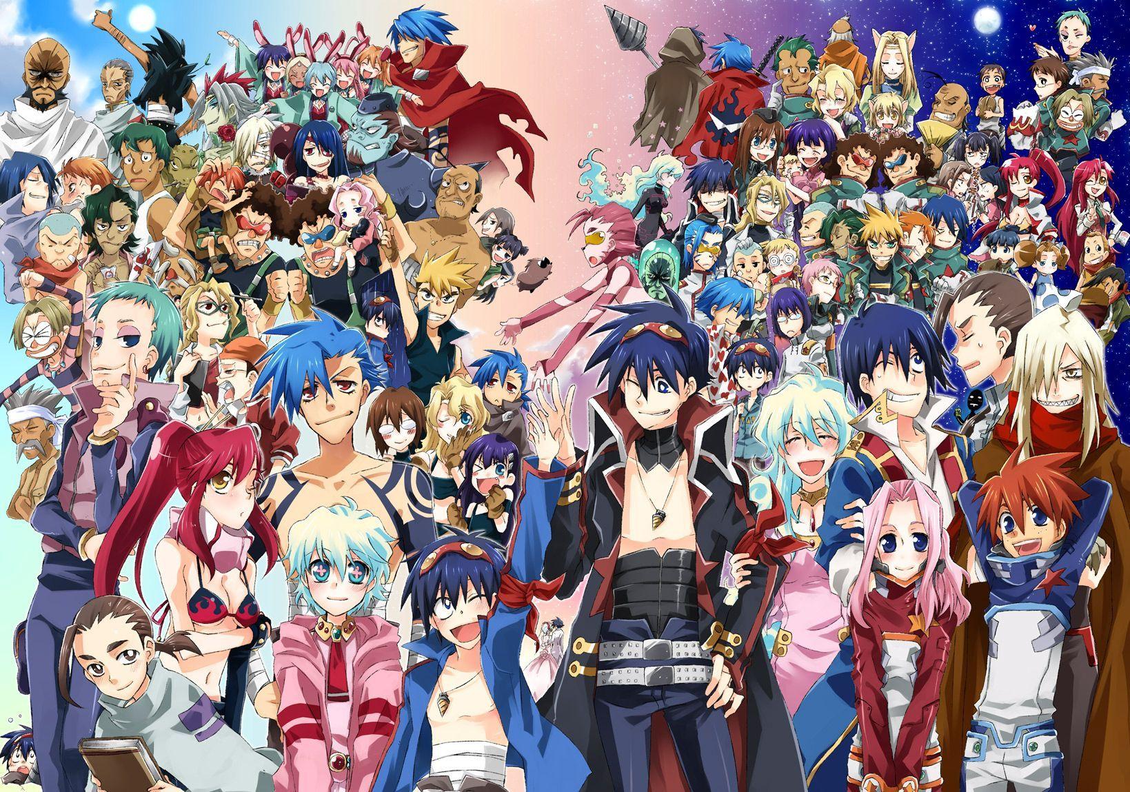 1639x1149 Tengen Toppa Gurren Lagann HD Wallpaper. Background