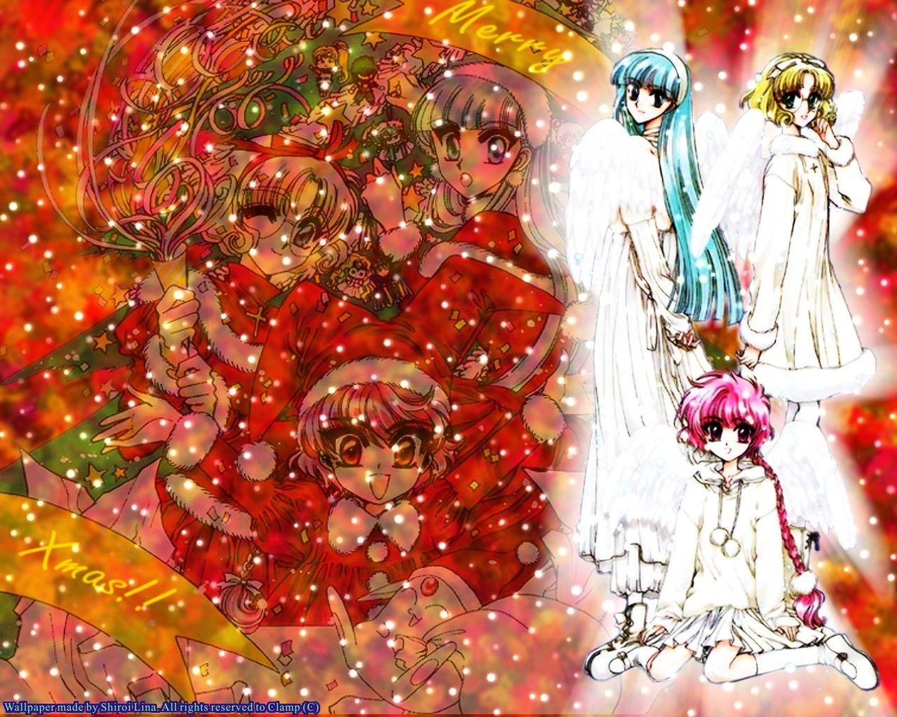 1280x1024 Magic Knight Rayearth Wallpaper: A Very Merry Christmas!!!!