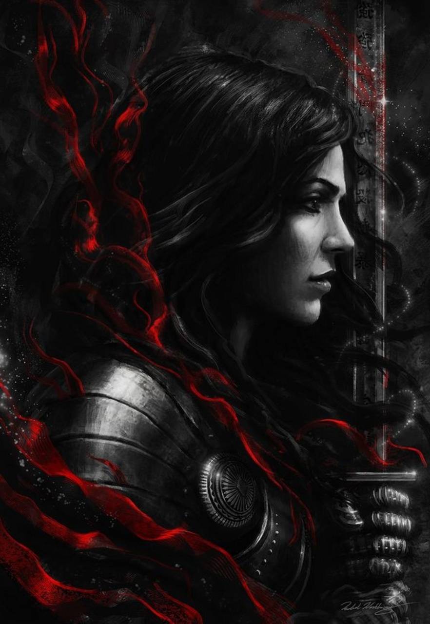 882x1280 Woman Warrior wallpaper