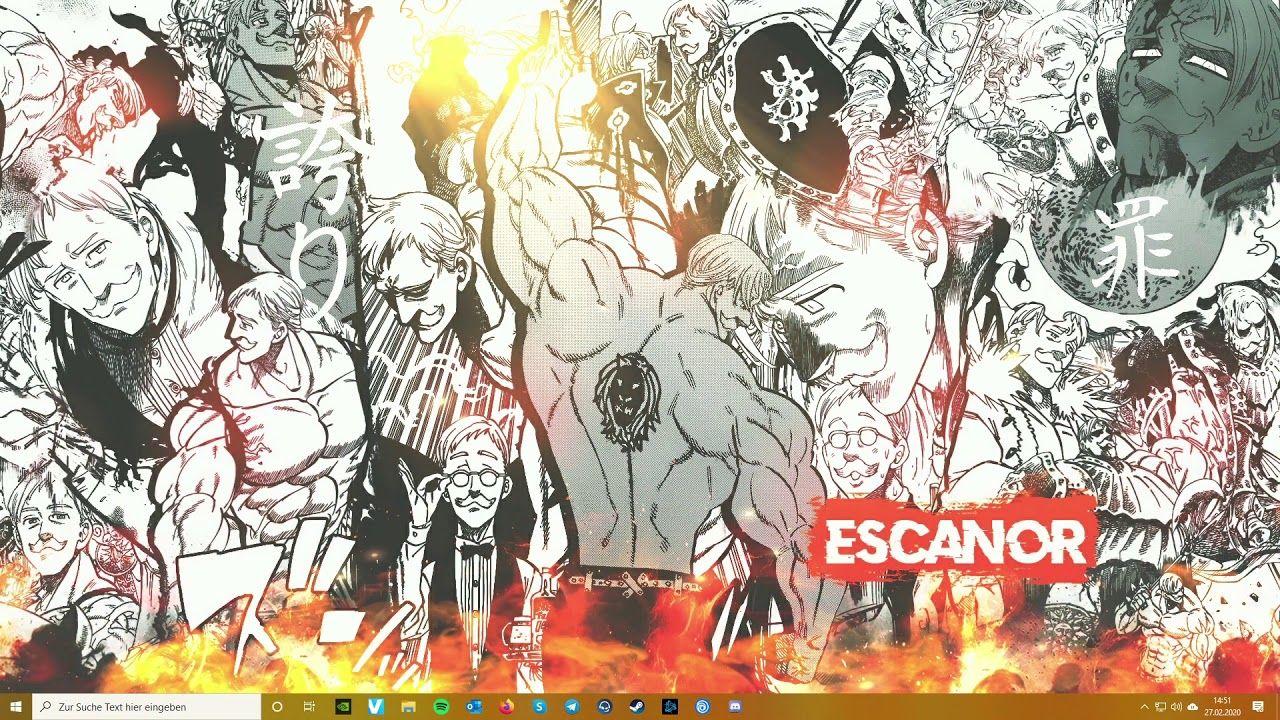 1280x720 Escanor (with sound) no Taizai [Wallpaper]