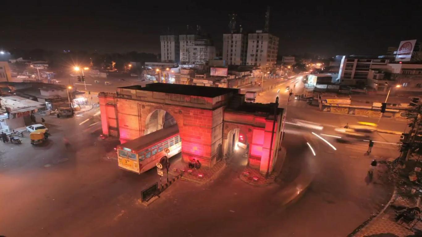 Ahmedabad city, night, nightlife, outdoor, road, street, yellowlight, HD  wallpaper | Peakpx