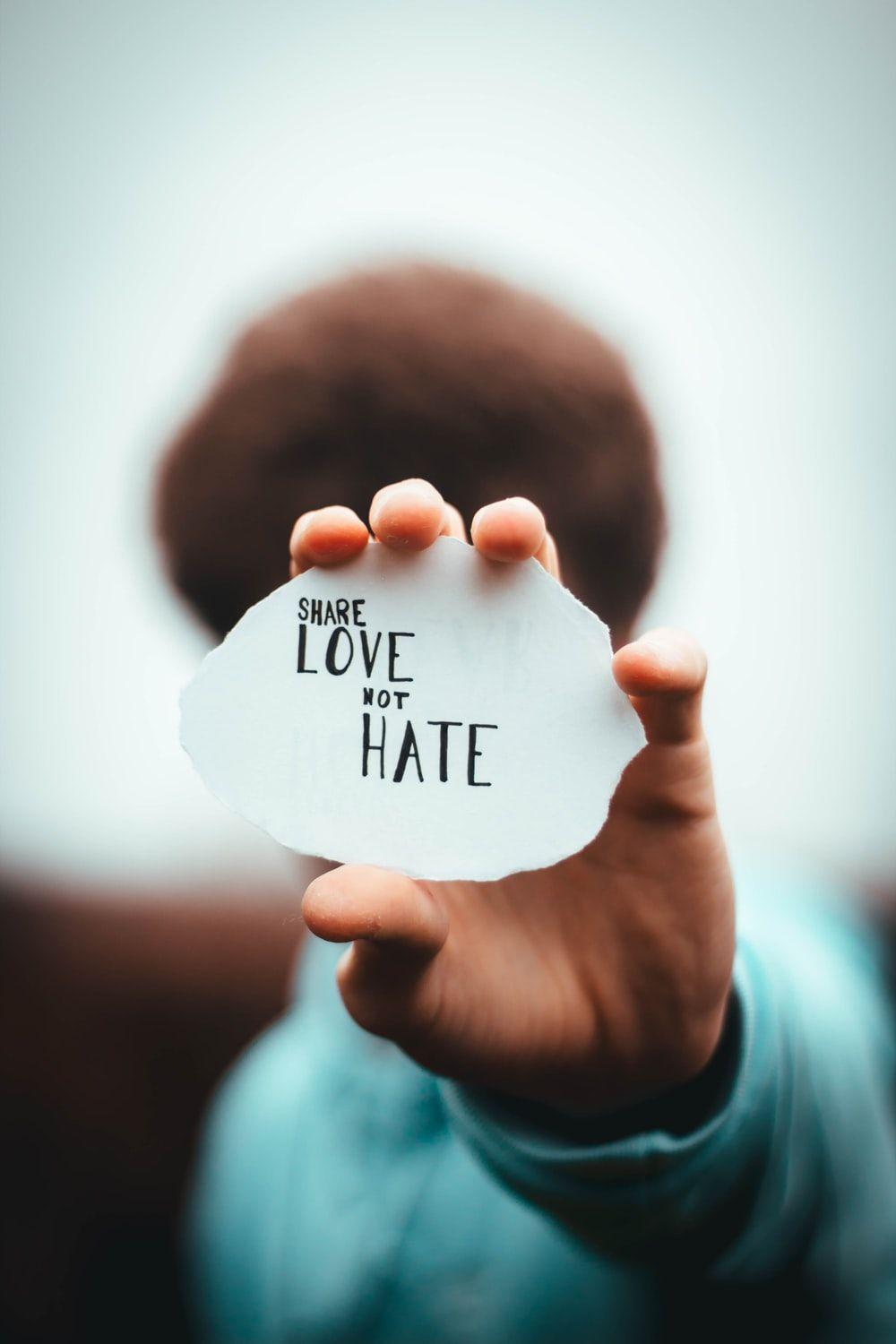 1000x1500 Love And Hate Picture. Download Free Image