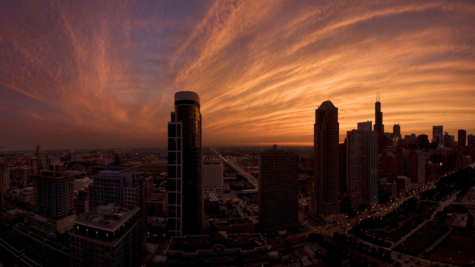 1920x1080 City Skyline Wallpaper