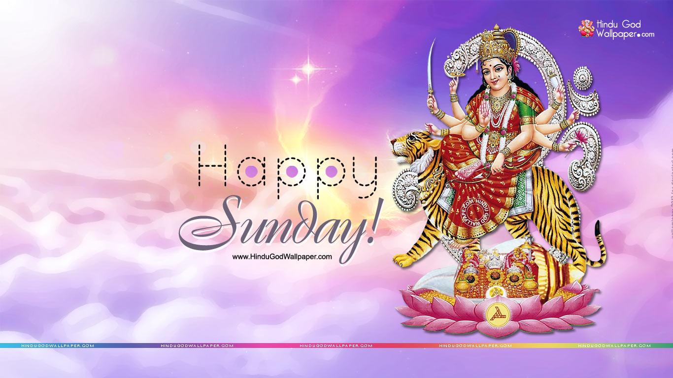 1366x768 Happy Sunday Wallpaper