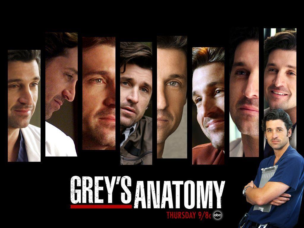 1024x768 Desktop Wallpaper S > TV Shows > Grey's Anatomy (TV Series), Patrick Dempsey As Derek. Greys Anatomy Derek, Greys Anatomy, Anatomy