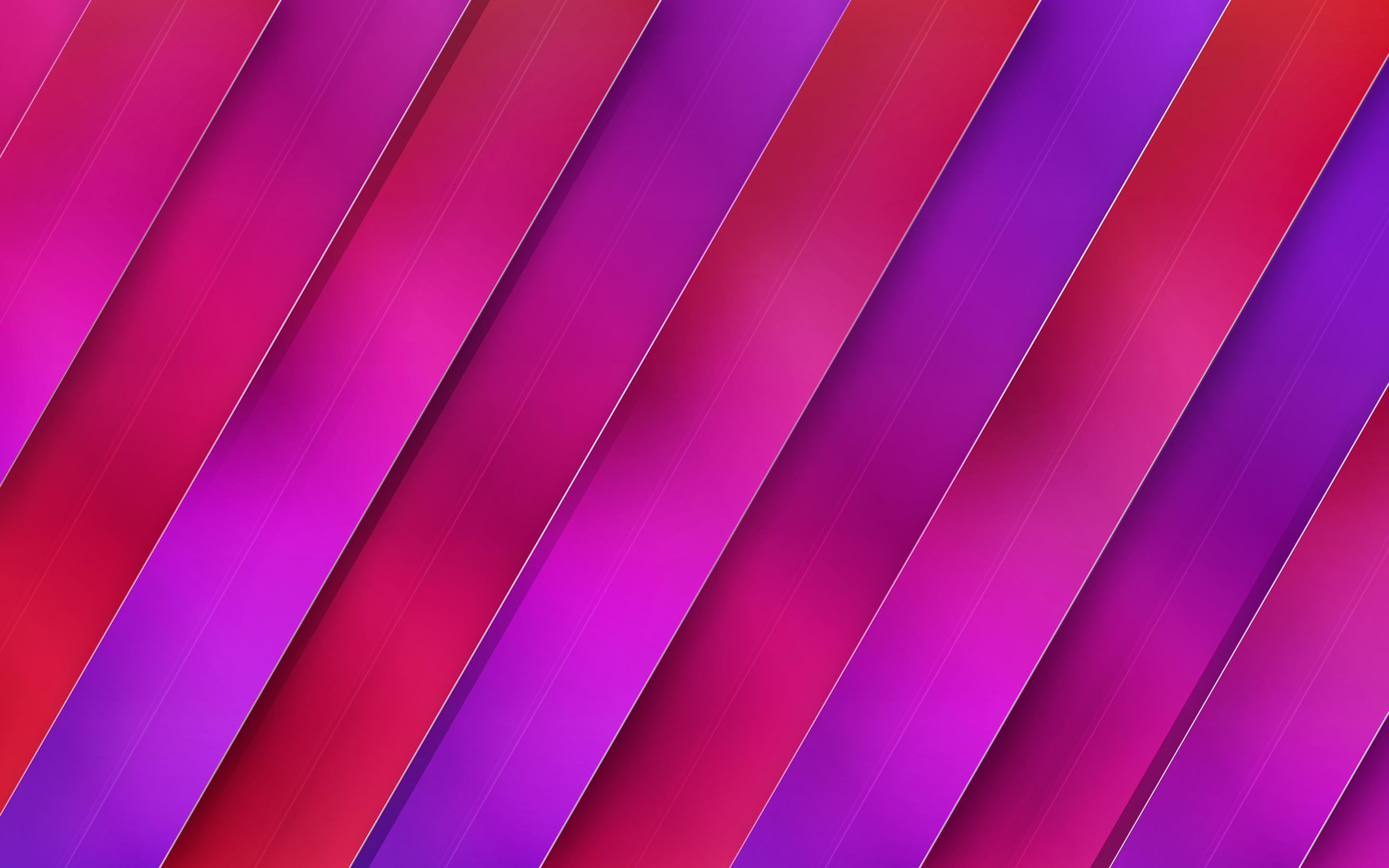 2880x1800 Pink Purple Lines Texture Wallpaper and Free