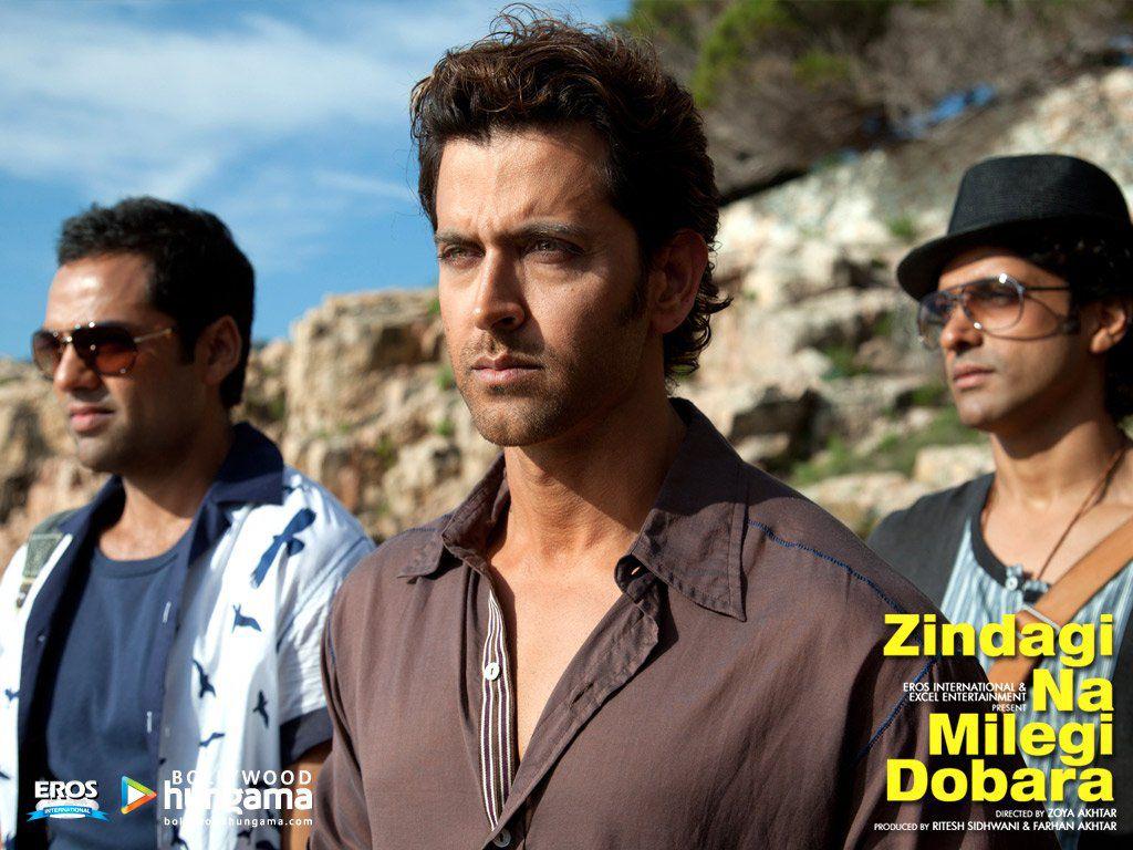 1024x768 Zindagi Na Milegi Dobara 2011 Wallpaper. Abhay Deolhrithik Roshanfarhan Akhtar