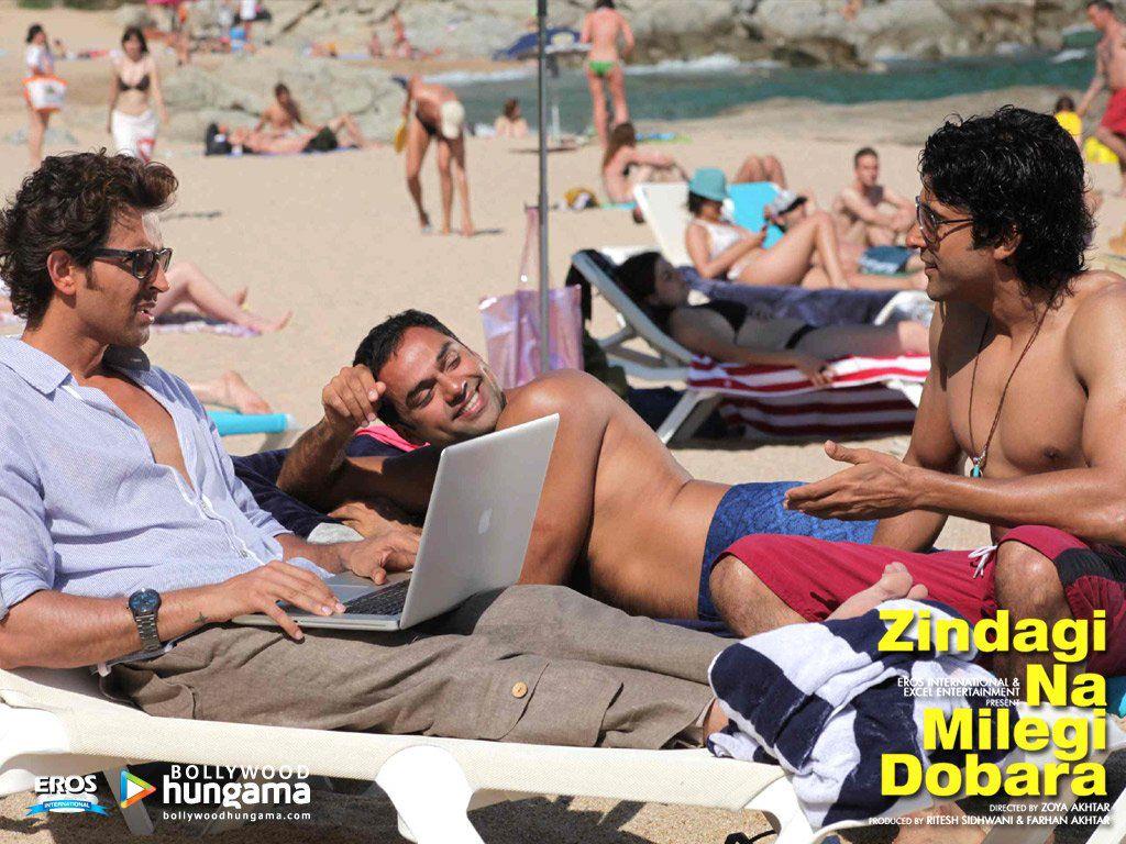 1024x768 Zindagi Na Milegi Dobara 2011 Wallpaper. Abhay Deolhrithik Roshanfarhan Akhtar