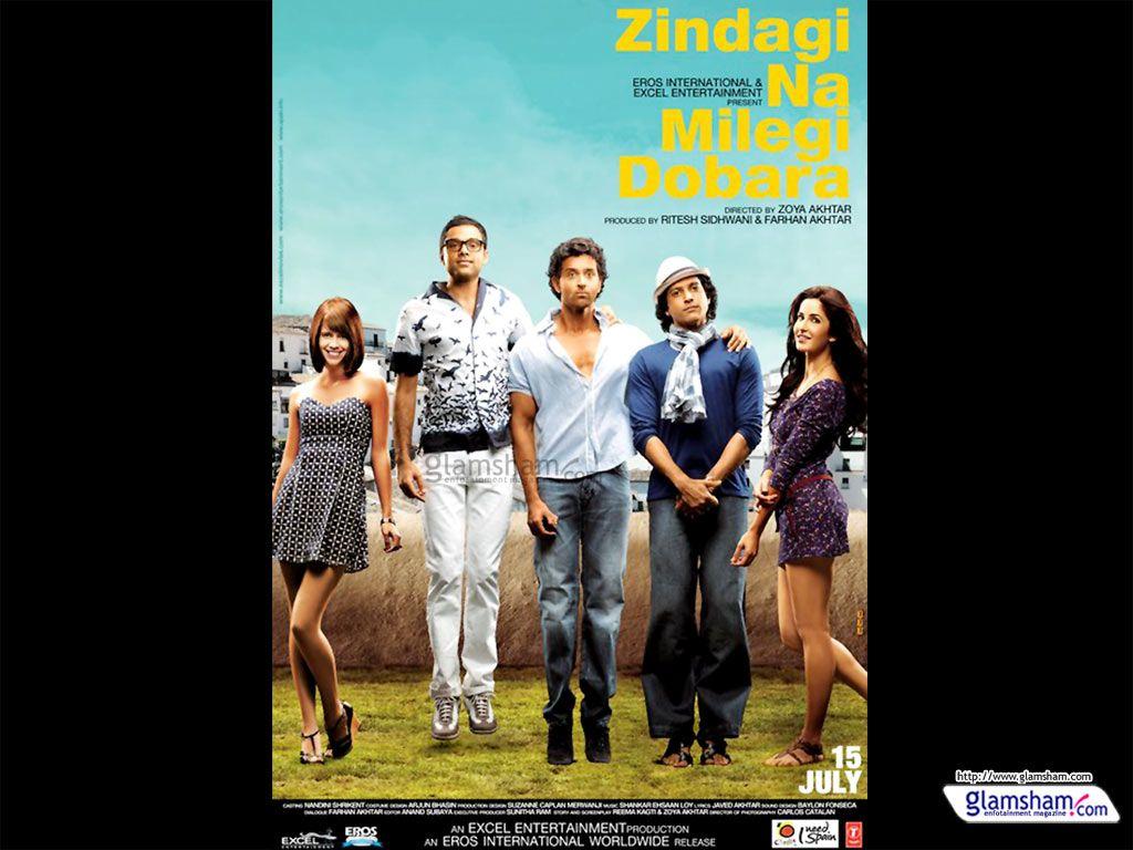1024x768 Cute Girls Celebrity Wallpaper: Zindagi Na Milegi Dobara Movie Wallpaper 2011