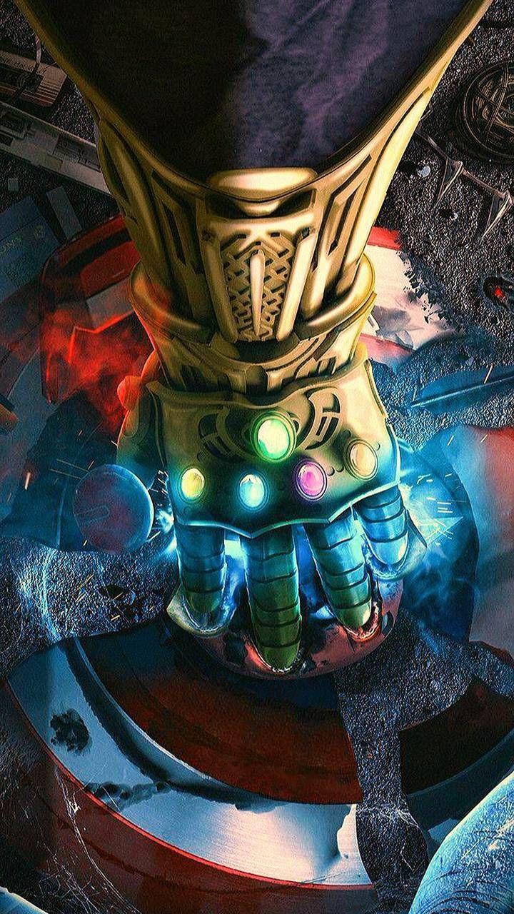 720x1280 Download Infinity Gauntlet wallpaper by Banana_Kong now. Browse millions of p. Marvel superheroes, Avengers wallpaper, Marvel comic universe