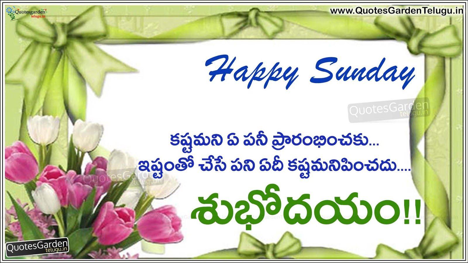 1600x900 Best telugu Life quotes with happy sunday quotes. QUOTES GARDEN TELUGU. Telugu Quotes. English Quotes. Hindi Quotes