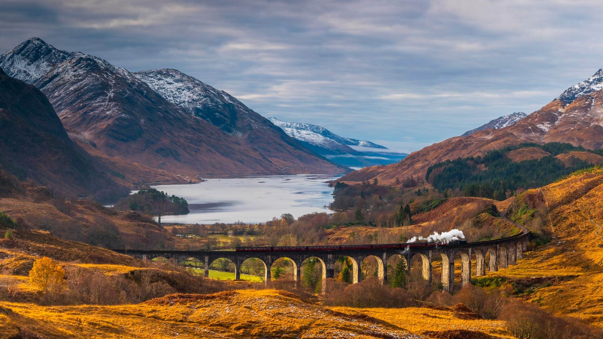 1920x1080 Mobile Glenfinnan Viaduct Wallpaper