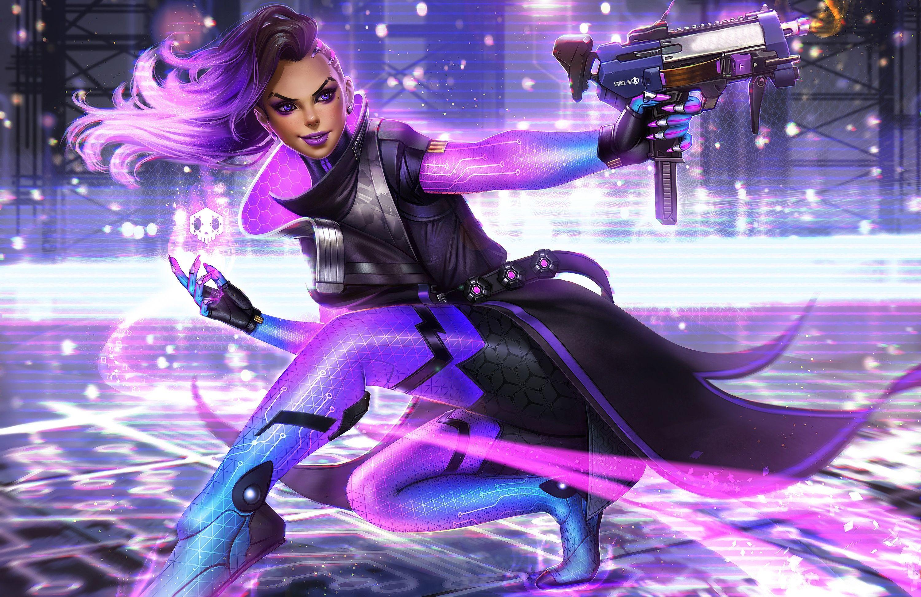 3000x1946 Sombra Overwatch Warrior, HD Games, 4k Wallpaper, Image, Background, Photo and Picture