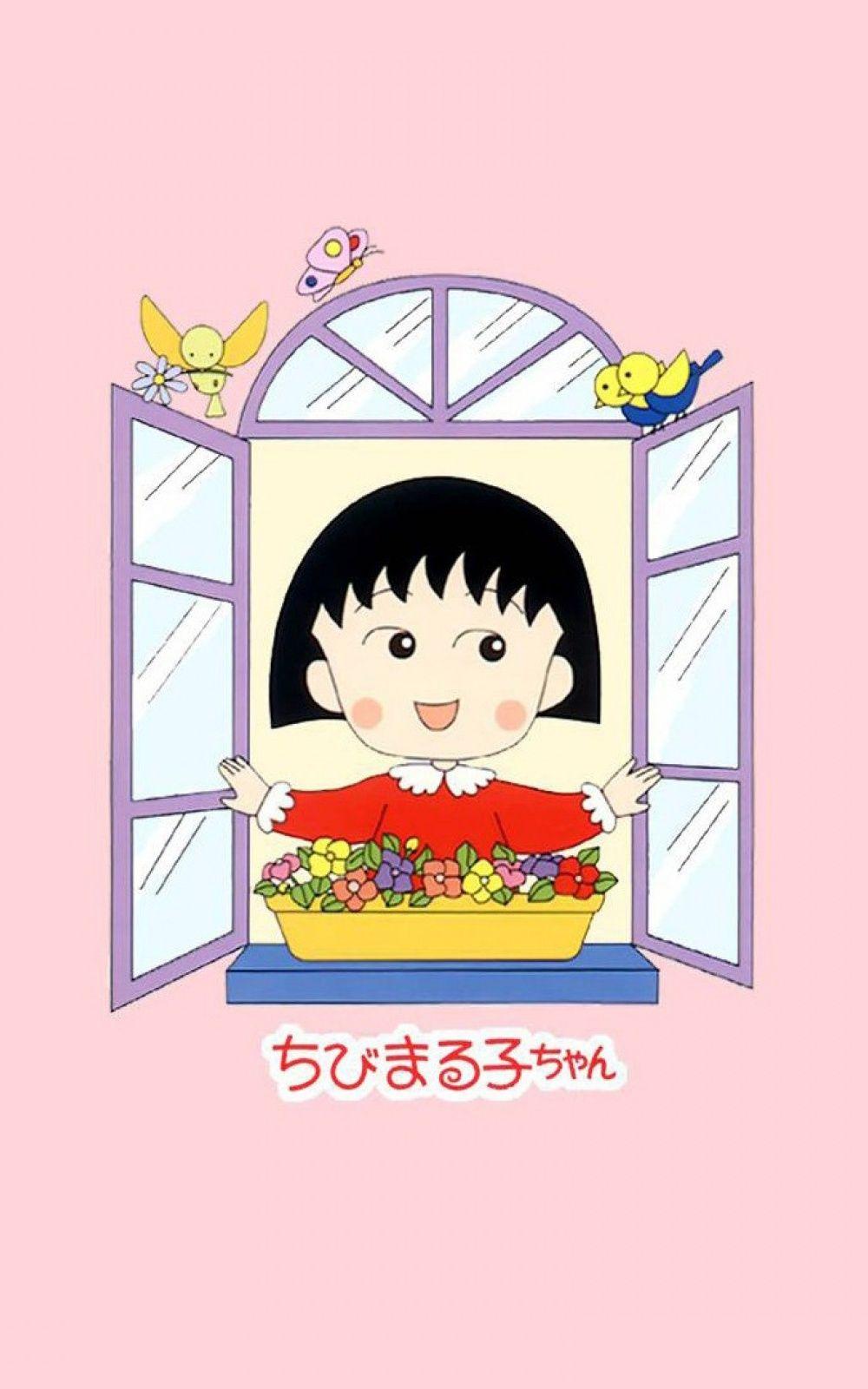 1000x1600 Chibi Maruko Mobile Wallpaper