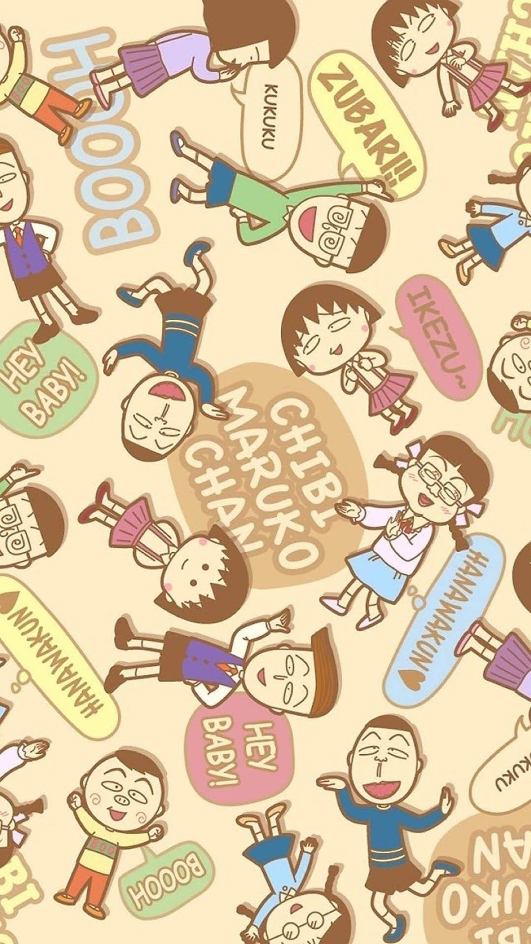 1080x1920 Chibi Maruko Chan Wallpaper