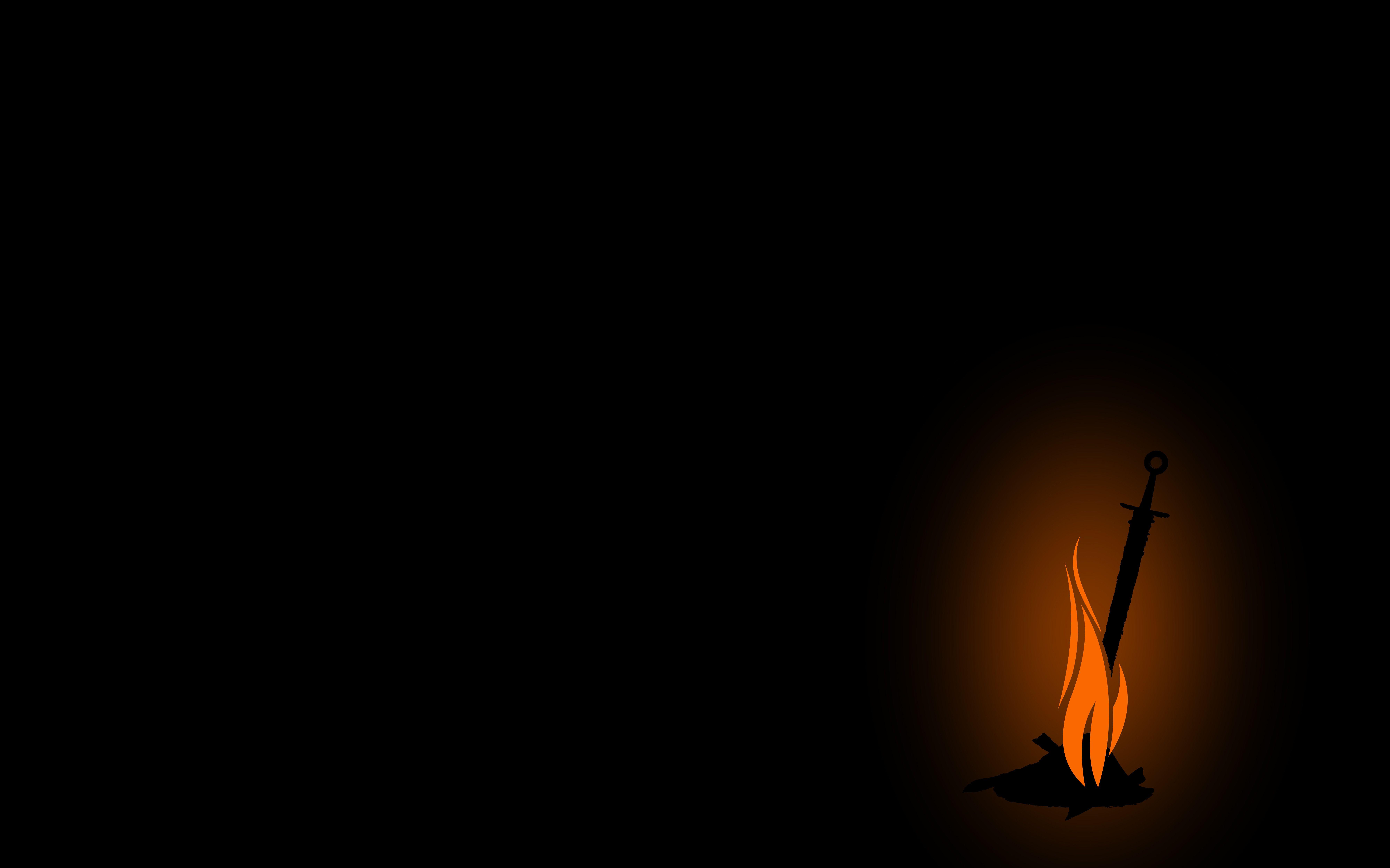 Featured image of post Dark Souls Bonfire Wallpaper 4K Suzuki hayabusa 2022 dark background 5k