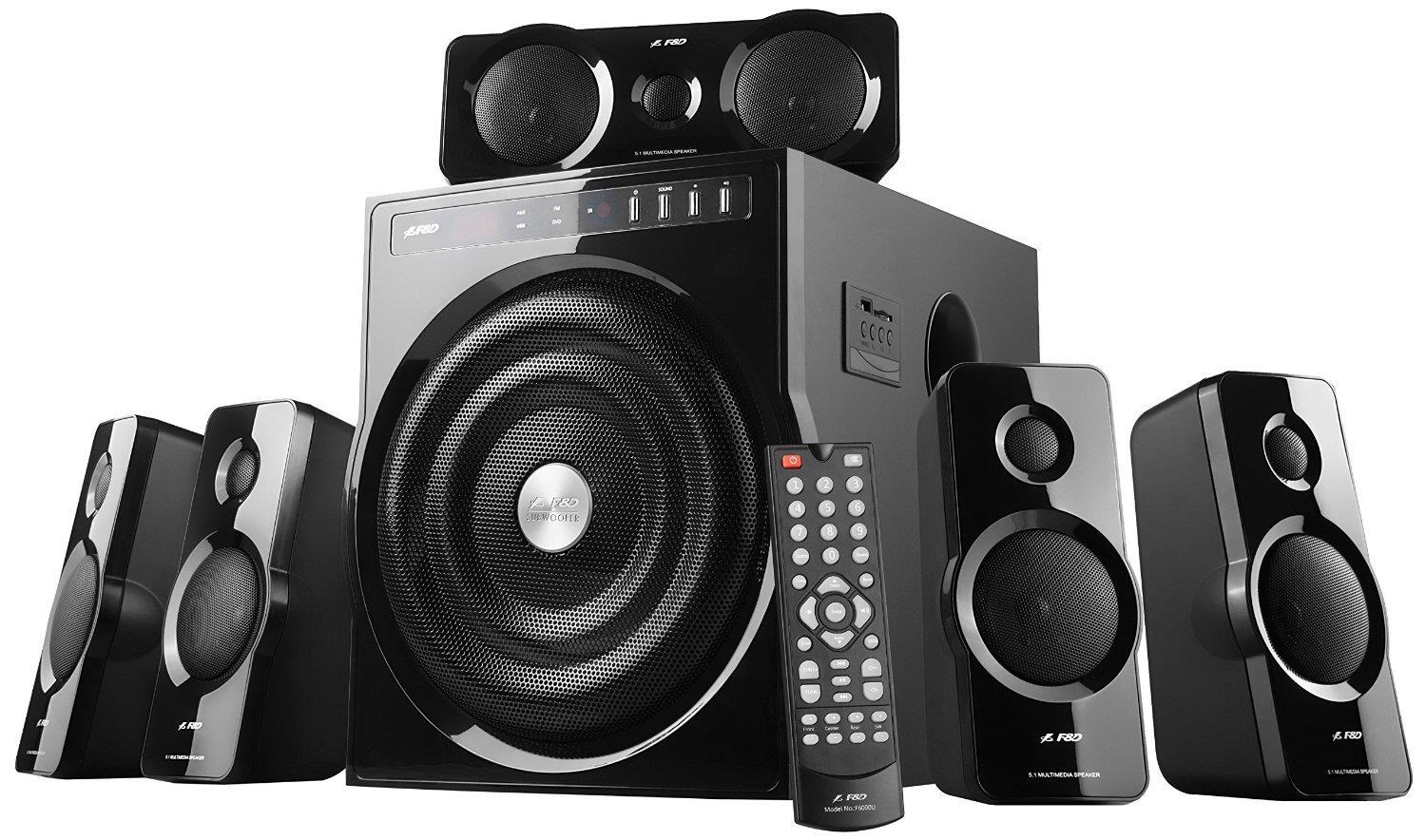 1500x884 F&D F6000 5.1 5.1 HOME THEATER SPEAKERS Photo, Image and Wallpaper