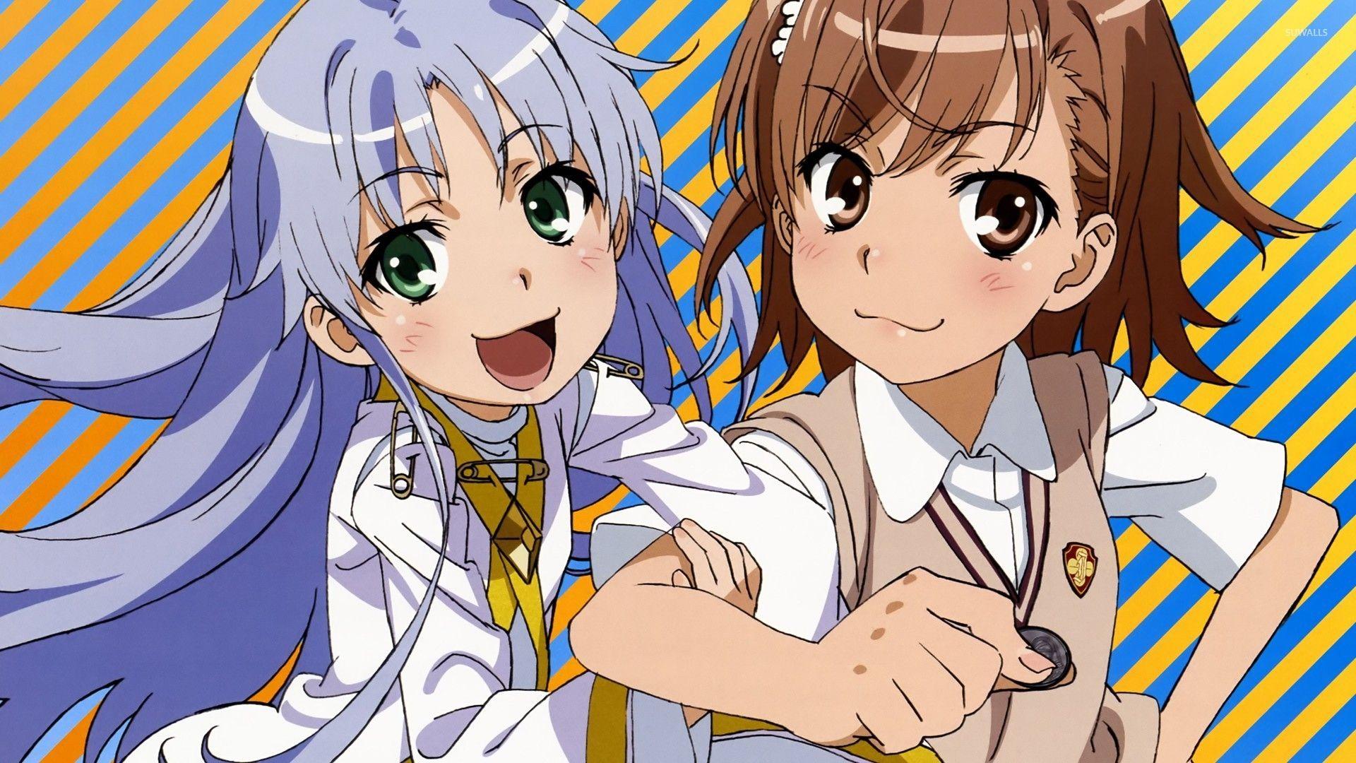 1920x1080 Misaka Mikoto and Meigo Arisa Kagaku no Railgun wallpaper wallpaper