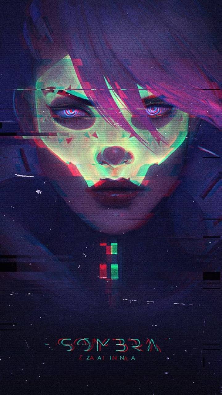 720x1280 Sombra Overwatch wallpaper