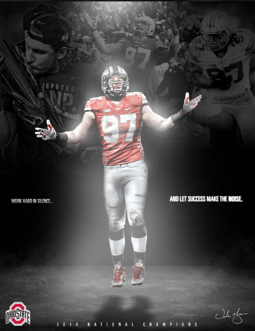 833x1080 Nick Bosa Wallpaper