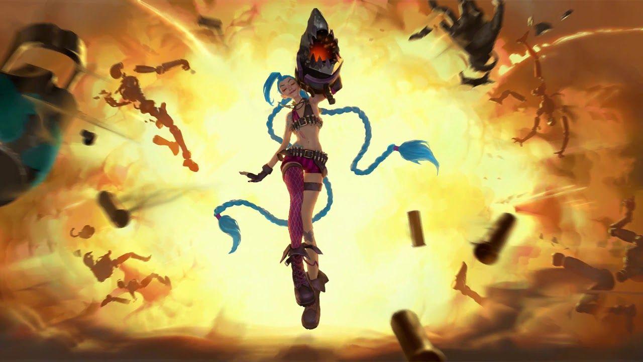1280x720 Legends of Runeterra Jinx Live Wallpaper