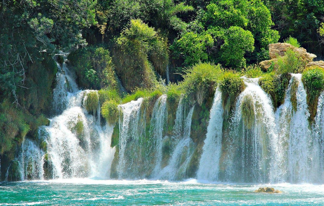 1332x850 Wallpaper waterfalls, Croatia, national Park, Plitvice lakes, Croatia Plitvice Lakes National Park waterfalls image for desktop, section ڬլ