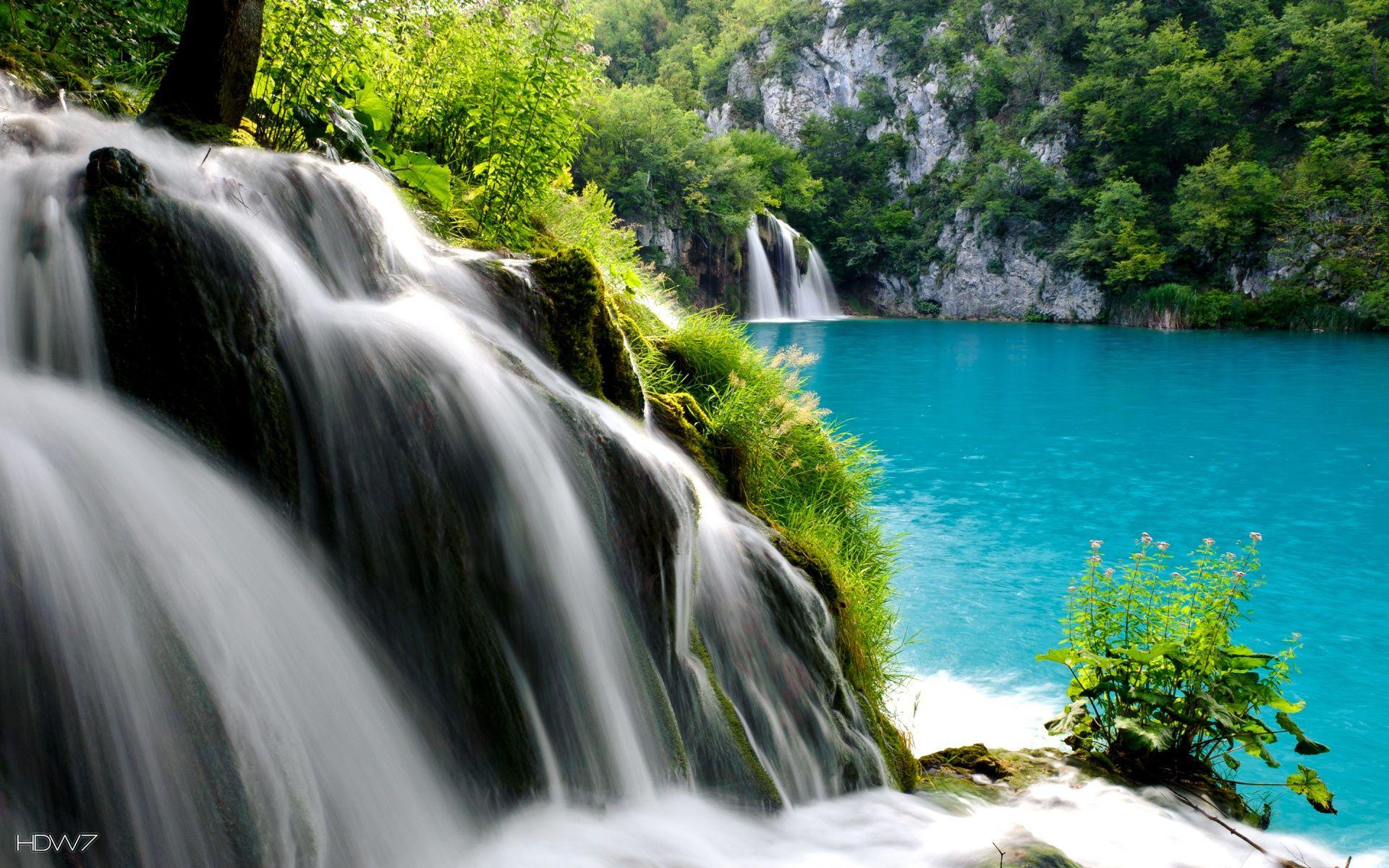 1920x1200 plitvice lakes national park waterfall 1920x1200. HD wallpaper gallery