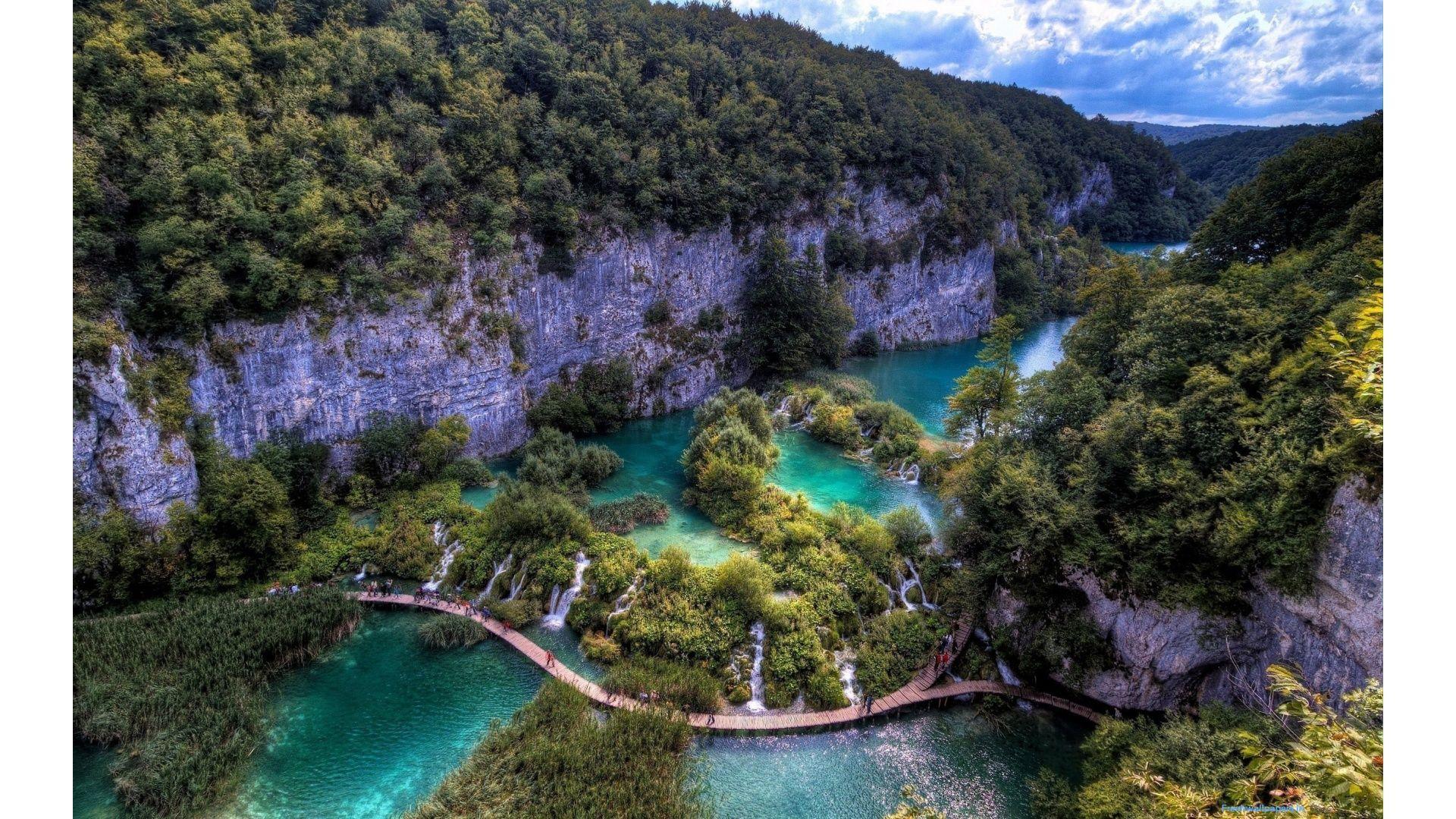 1920x1080 Plitvice Lakes National Park wallpaper