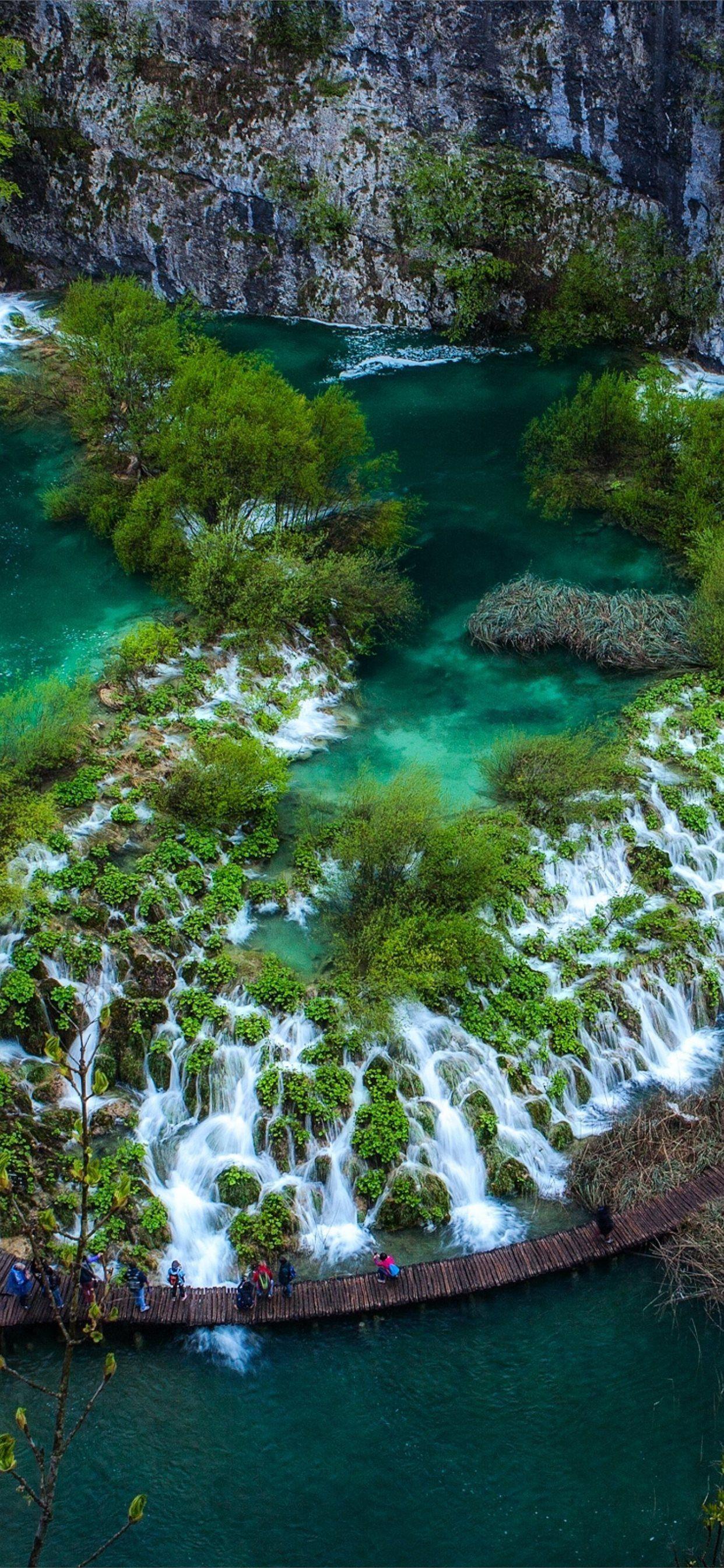 1242x2688 Croatia Plitvice Lakes National Park iPhone X Wallpaper Free Download