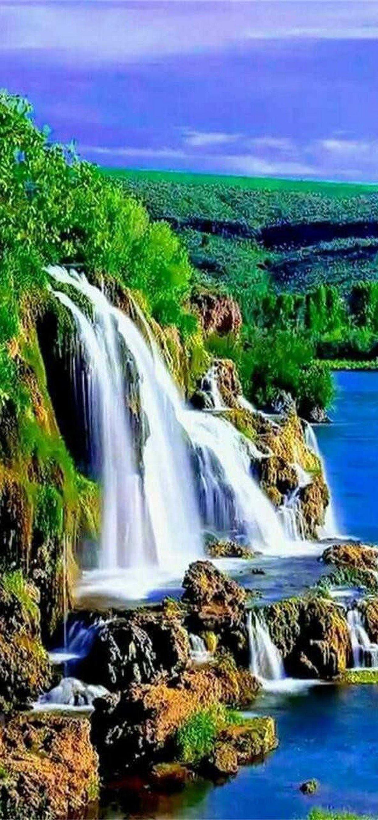 1242x2688 Plitvice Lakes National Park iPhone 11 Wallpaper Free Download