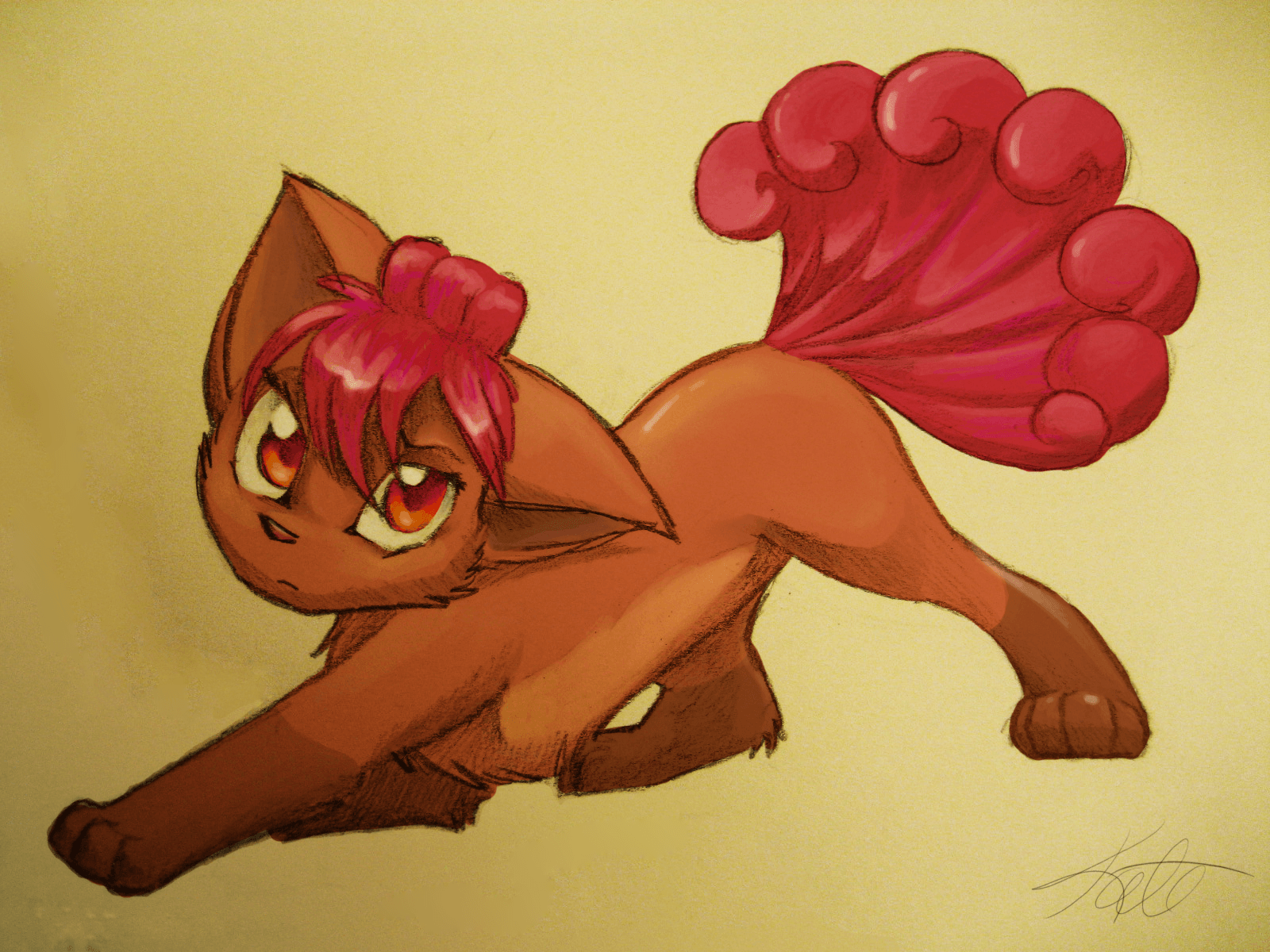 1600x1200 Eevee's Guild image Cute Vulpix HD wallpaper and background photo