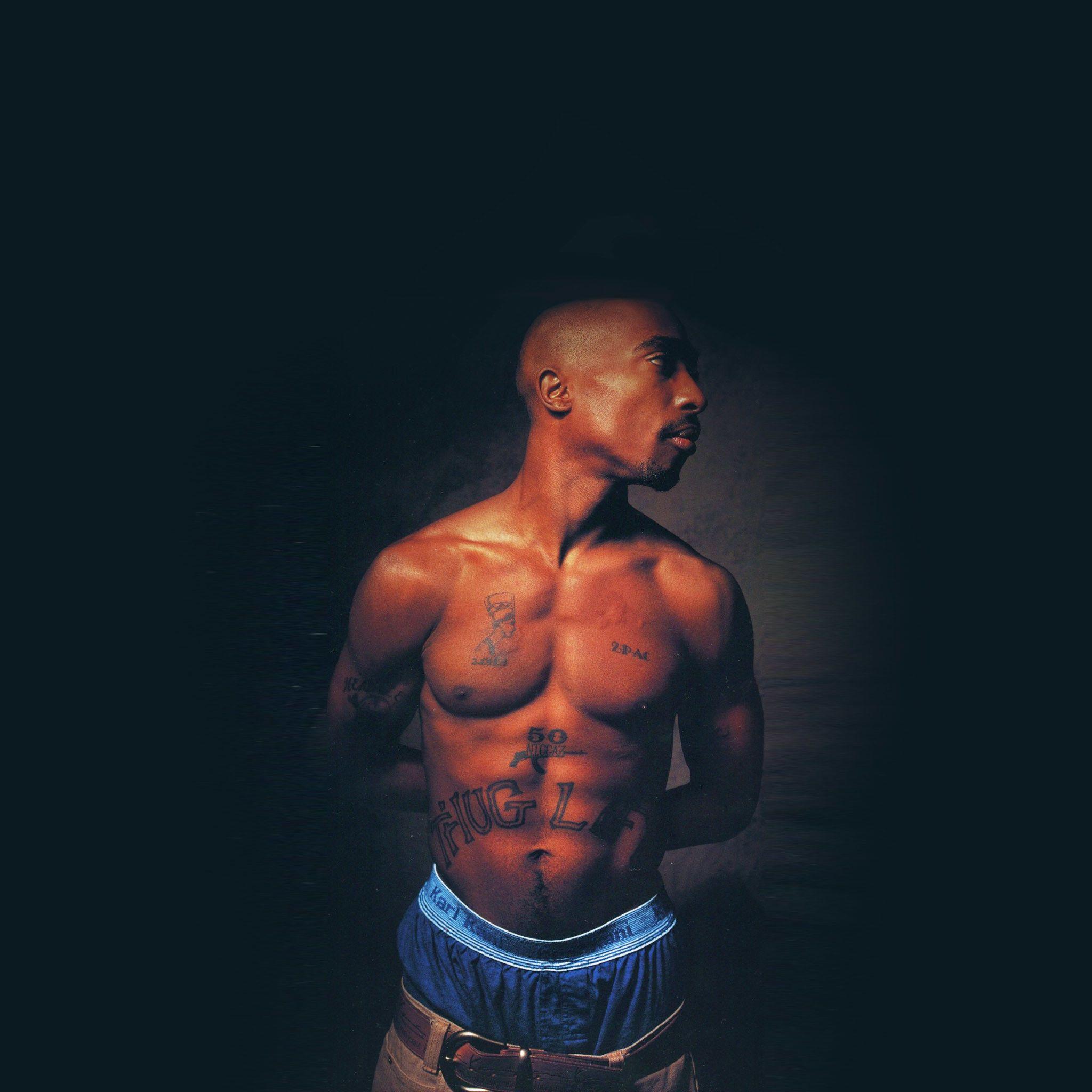2048x2048 2Pac Wallpaper for iPhone