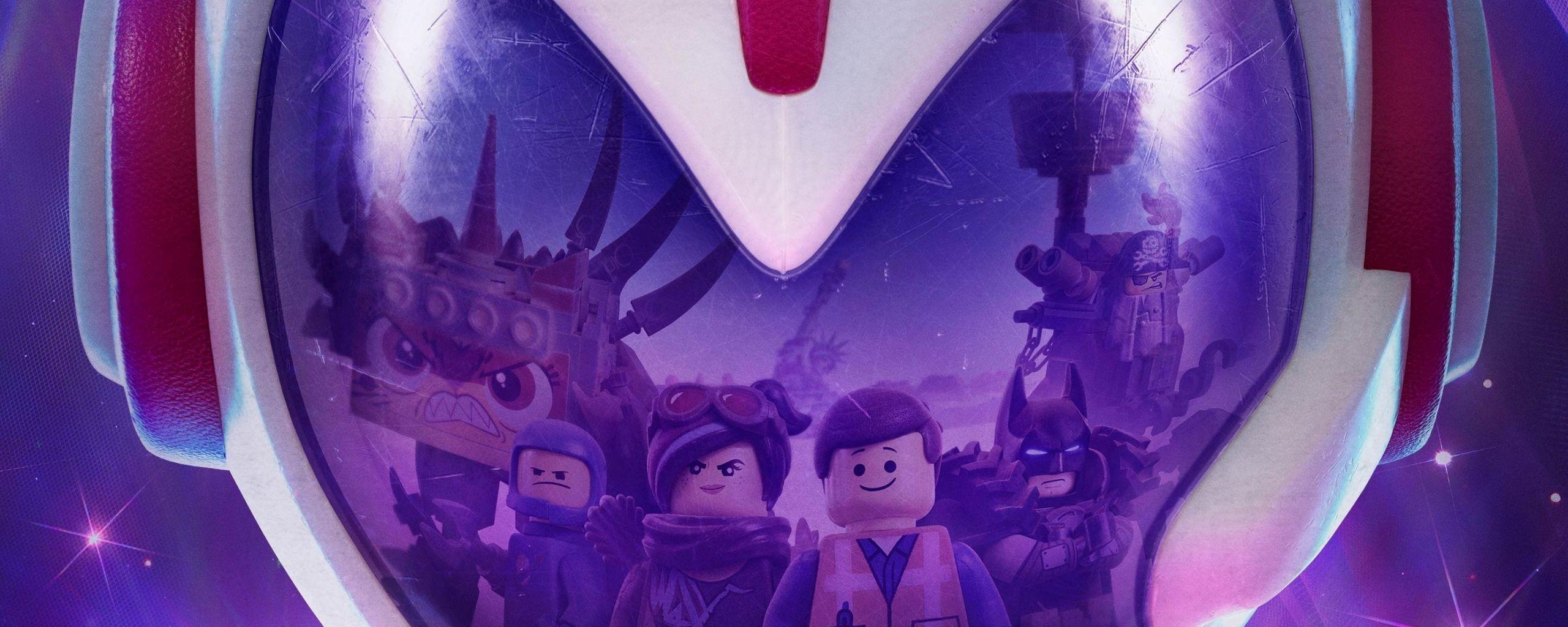 2560x1024 Download 2560x1024 wallpaper the lego movie 2: the second part, robot, helmet's reflections, dual wide, wide 21: widescreen, 2560x1024 HD image, background, 8646