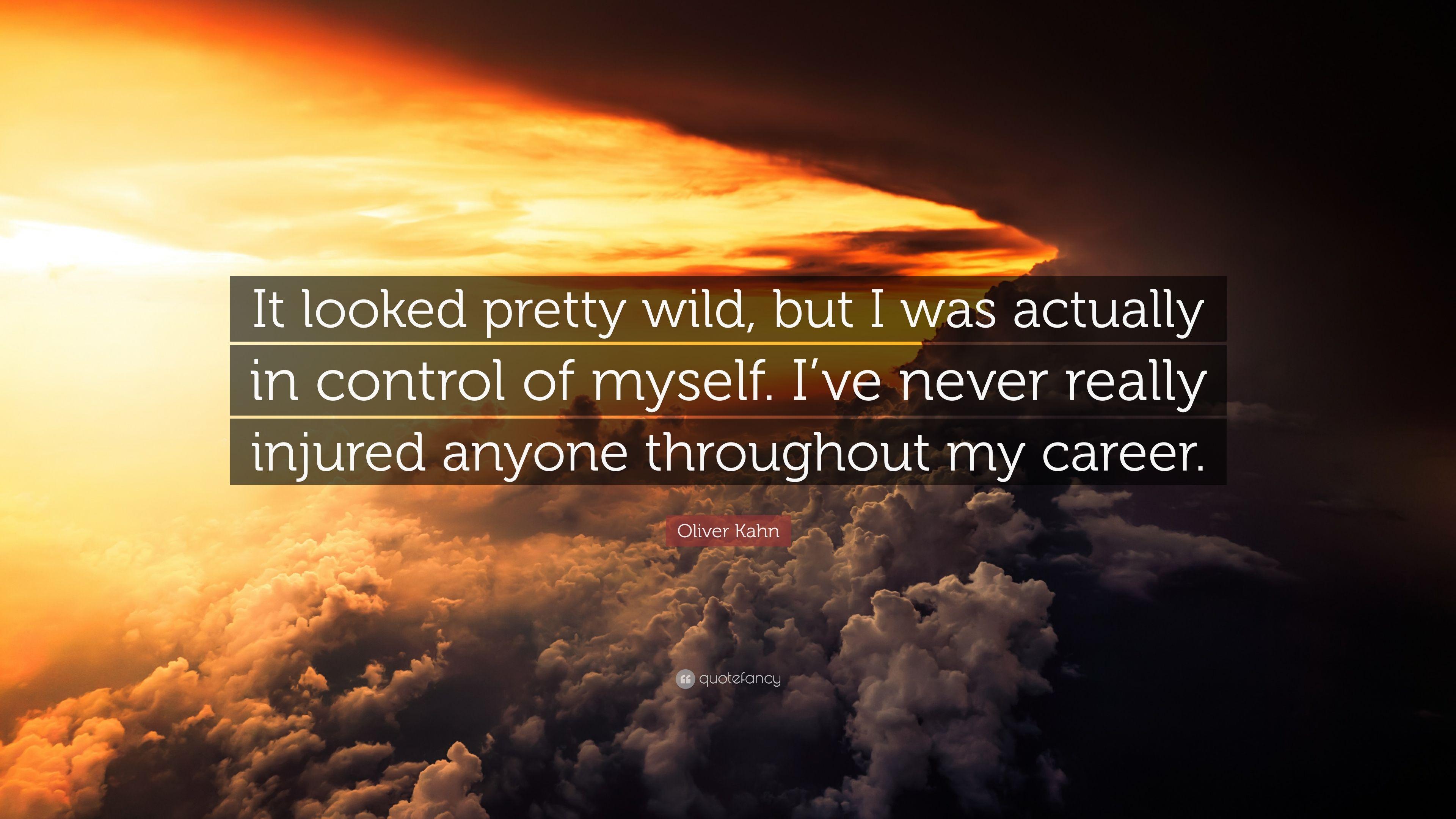 3840x2160 Oliver Kahn Quote: “It looked pretty wild, but I was actually in control of myself. I've never really injured anyone throughout my career.” (7 wallpaper)