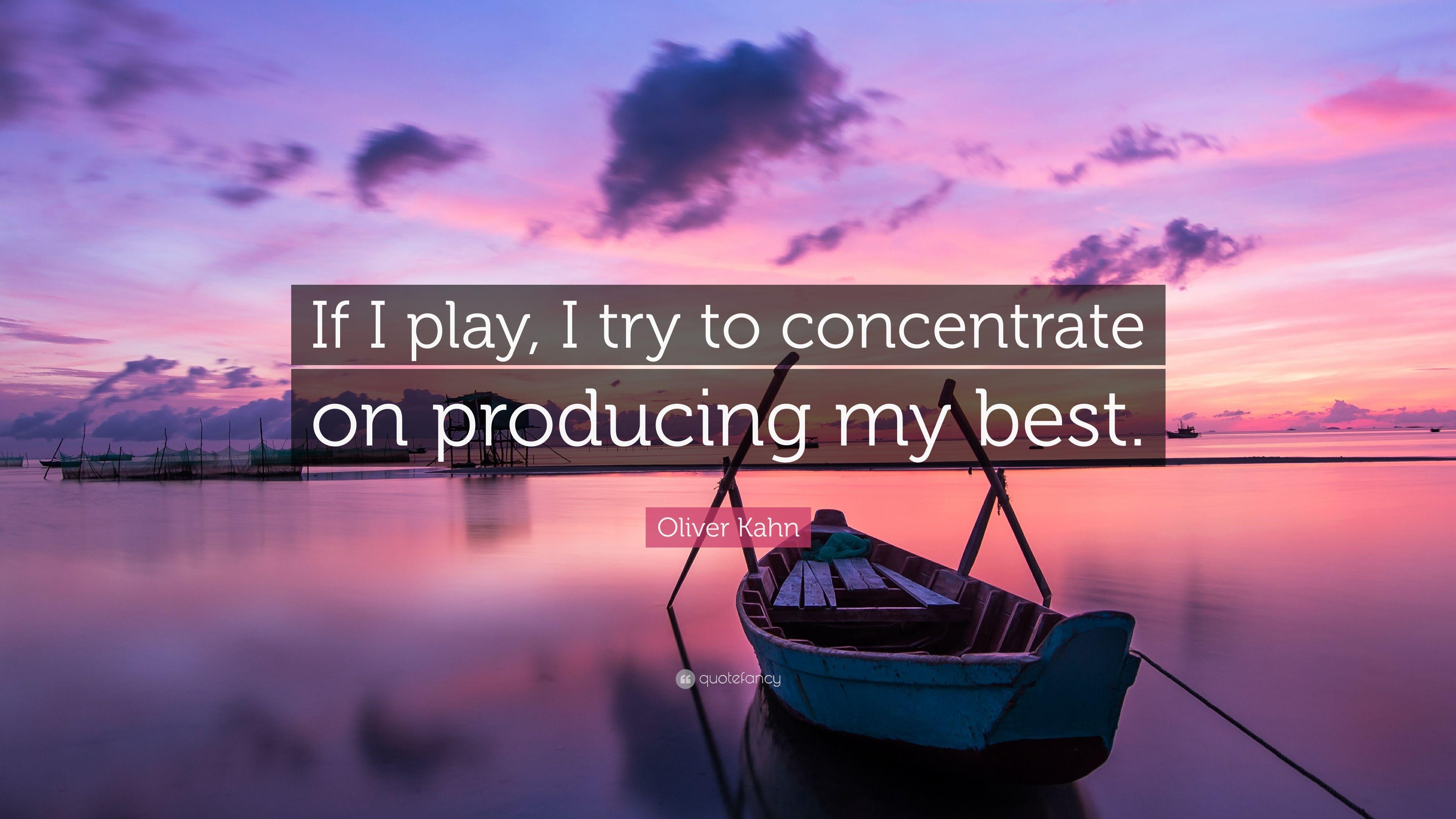 3840x2160 Oliver Kahn Quote: “If I play, I try to concentrate on producing my best.” (7 wallpaper)