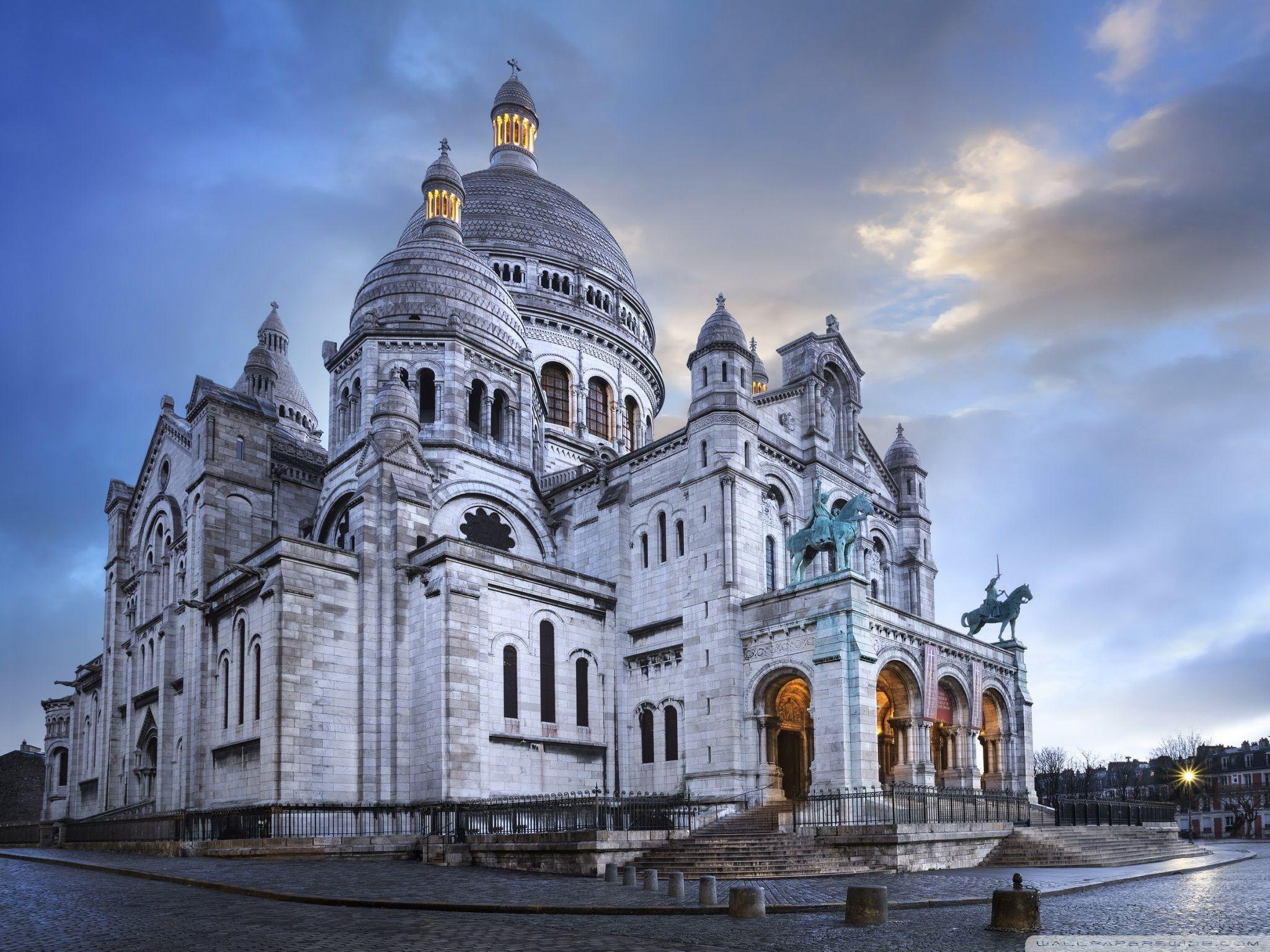 2048x1536 Sacre Coeur Basilica, Montmartre, Paris, France Ultra HD Desktop Background Wallpaper For 4K UHD TV : Tablet