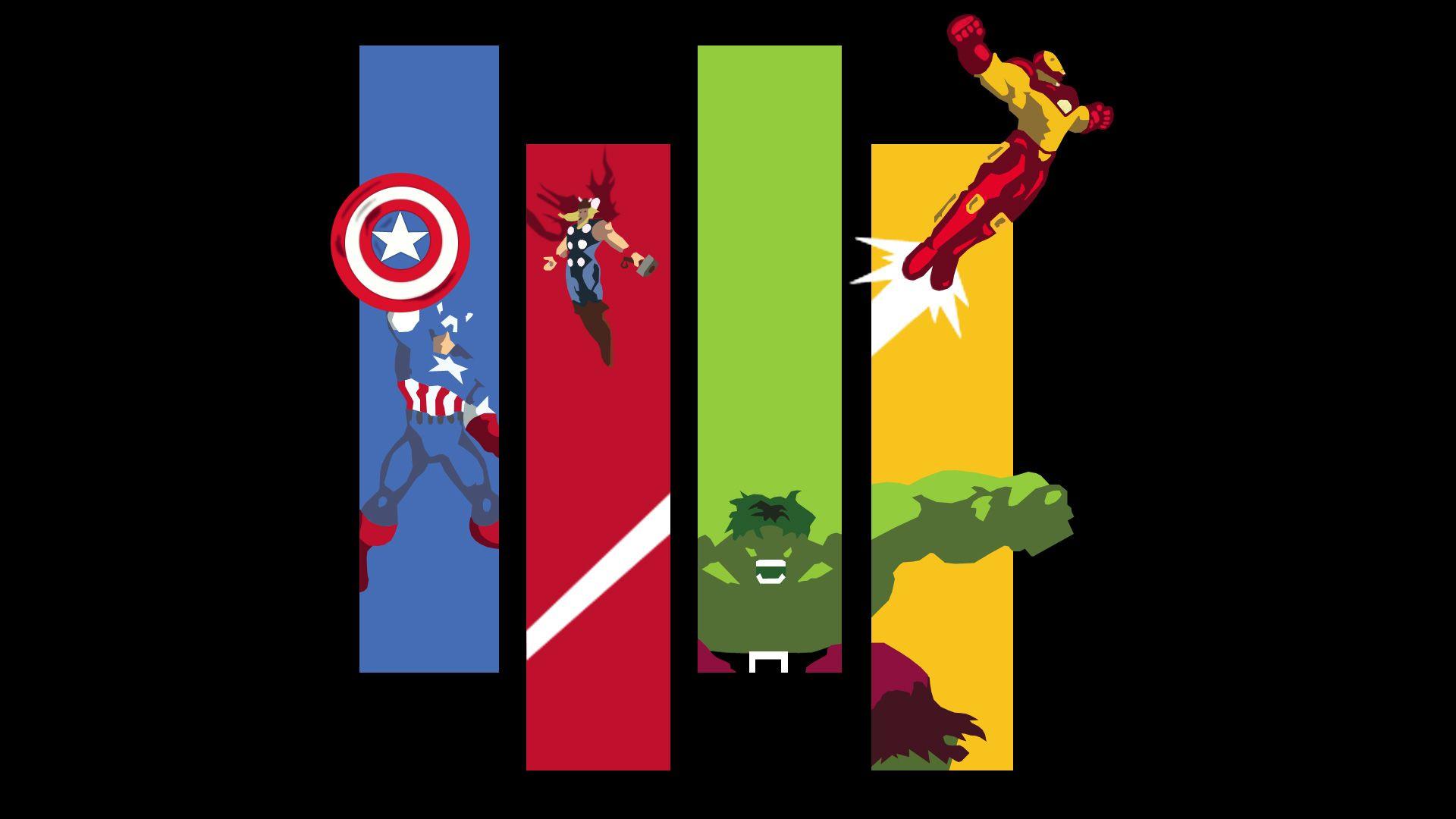 Avengers Cartoon Wallpapers - Top Free Avengers Cartoon Backgrounds ...