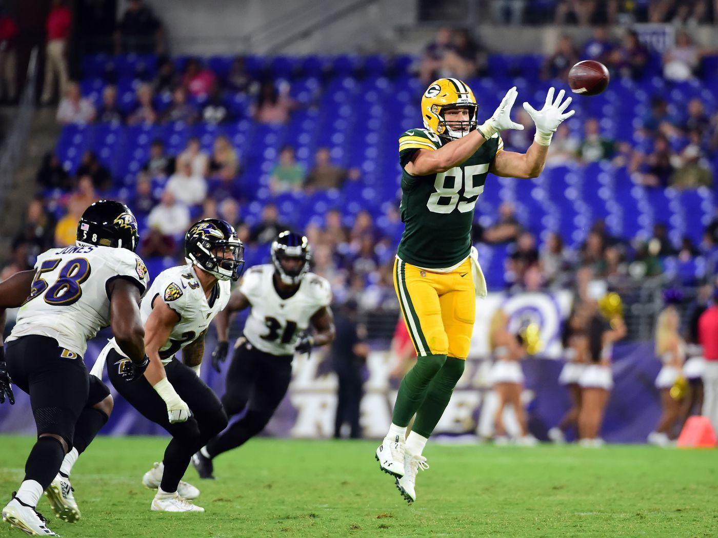 1400x1050 Packers 49ers Inactives: Tight Ends Robert Tonyan And George Kittle Will Play Packing Company