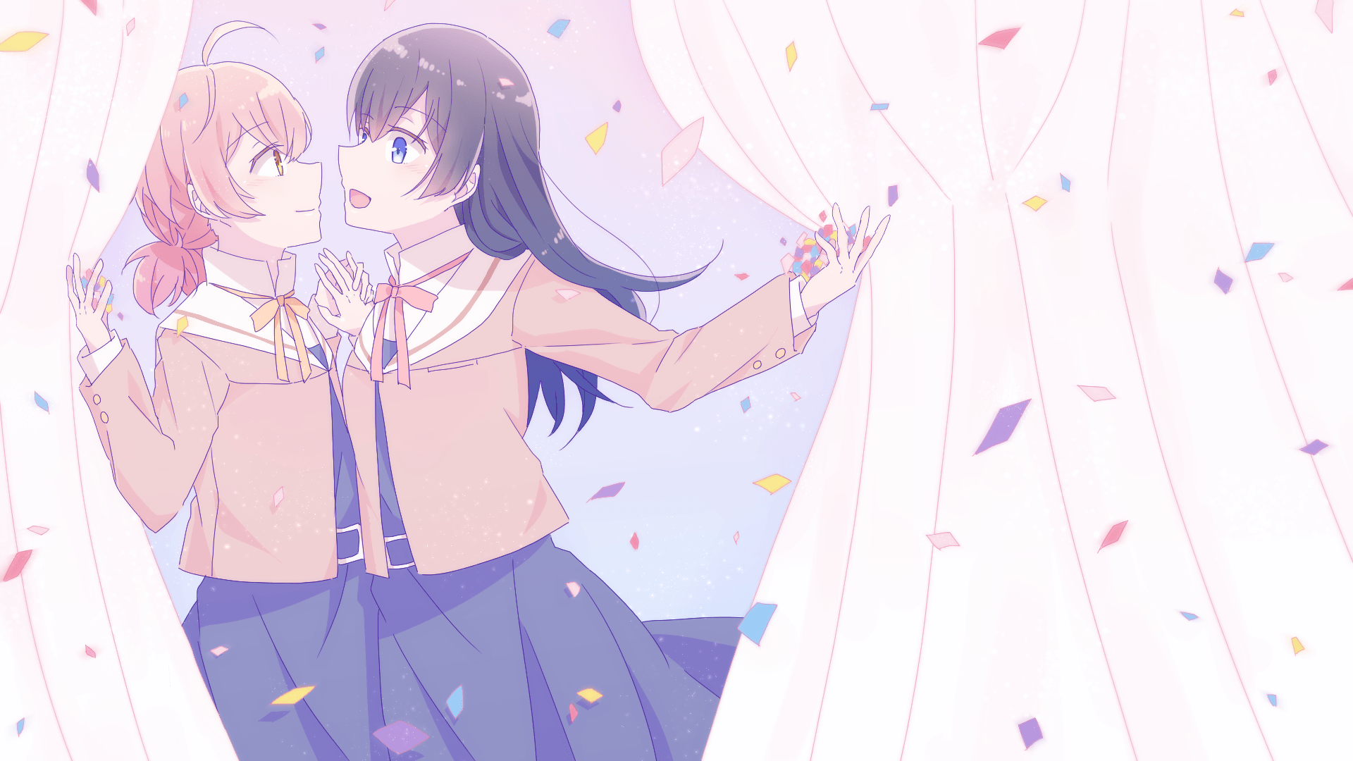 Bloom Into You Wallpapers Top Free Bloom Into You Backgrounds