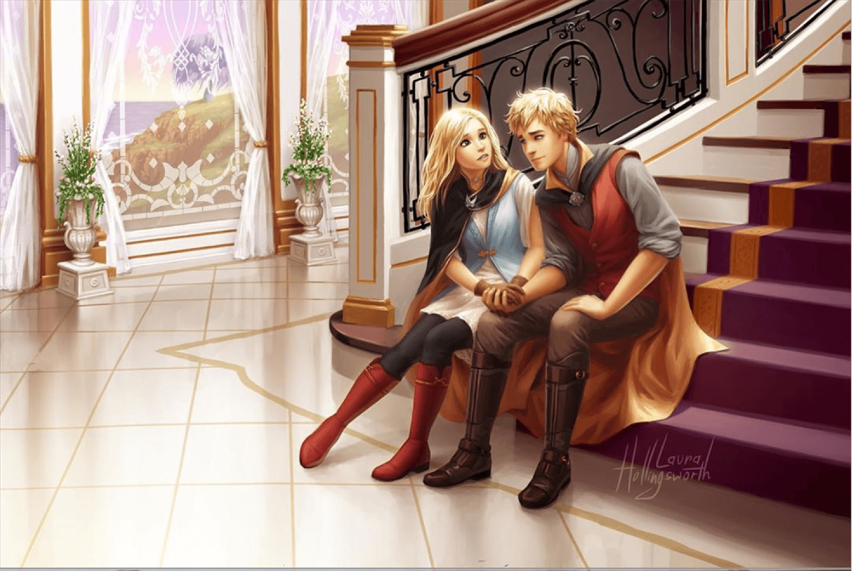 1718x1152 Keefe and Sophie. Lost Cities Keeper