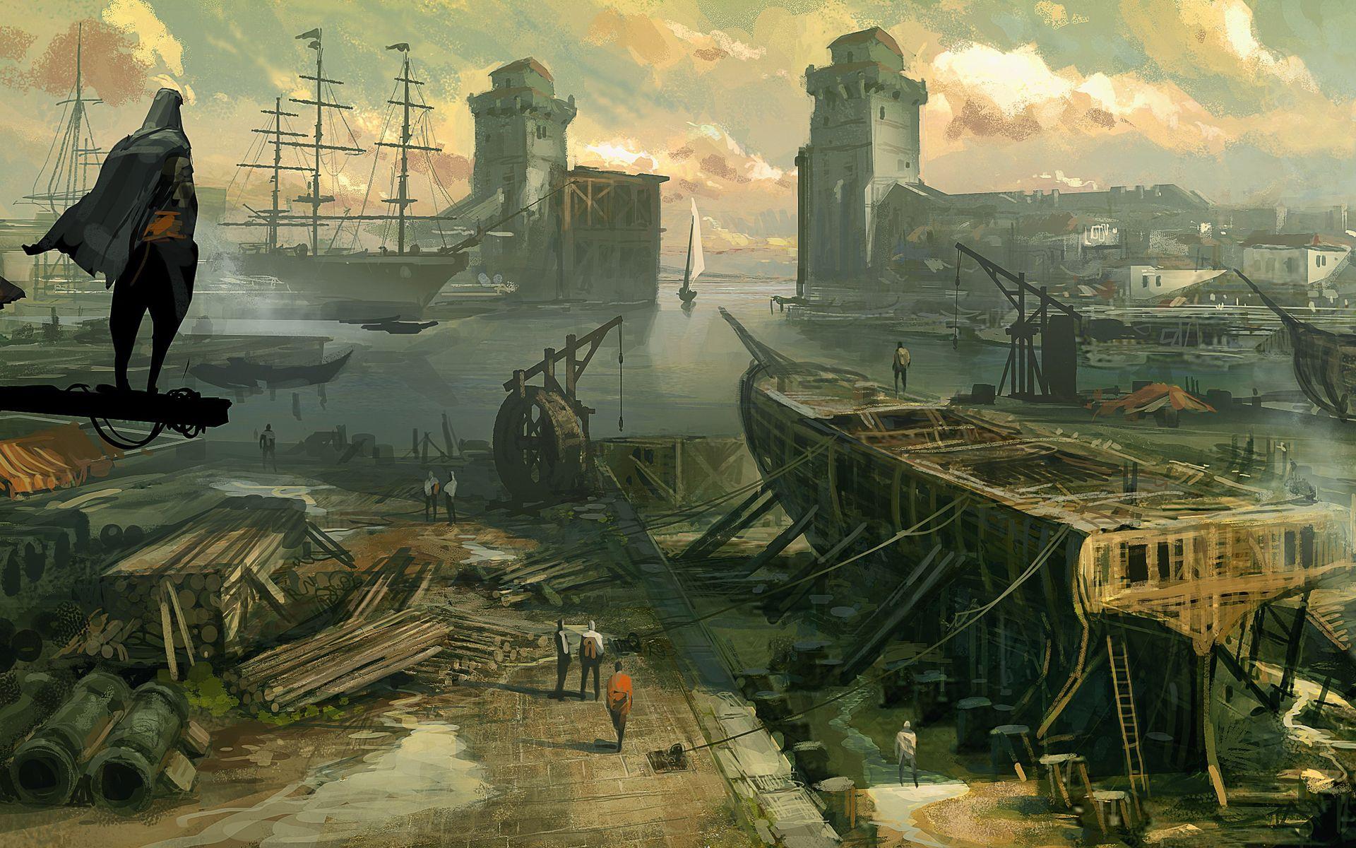 1920x1200 video games, artwork, Assassins Creed Revelations wallpaper