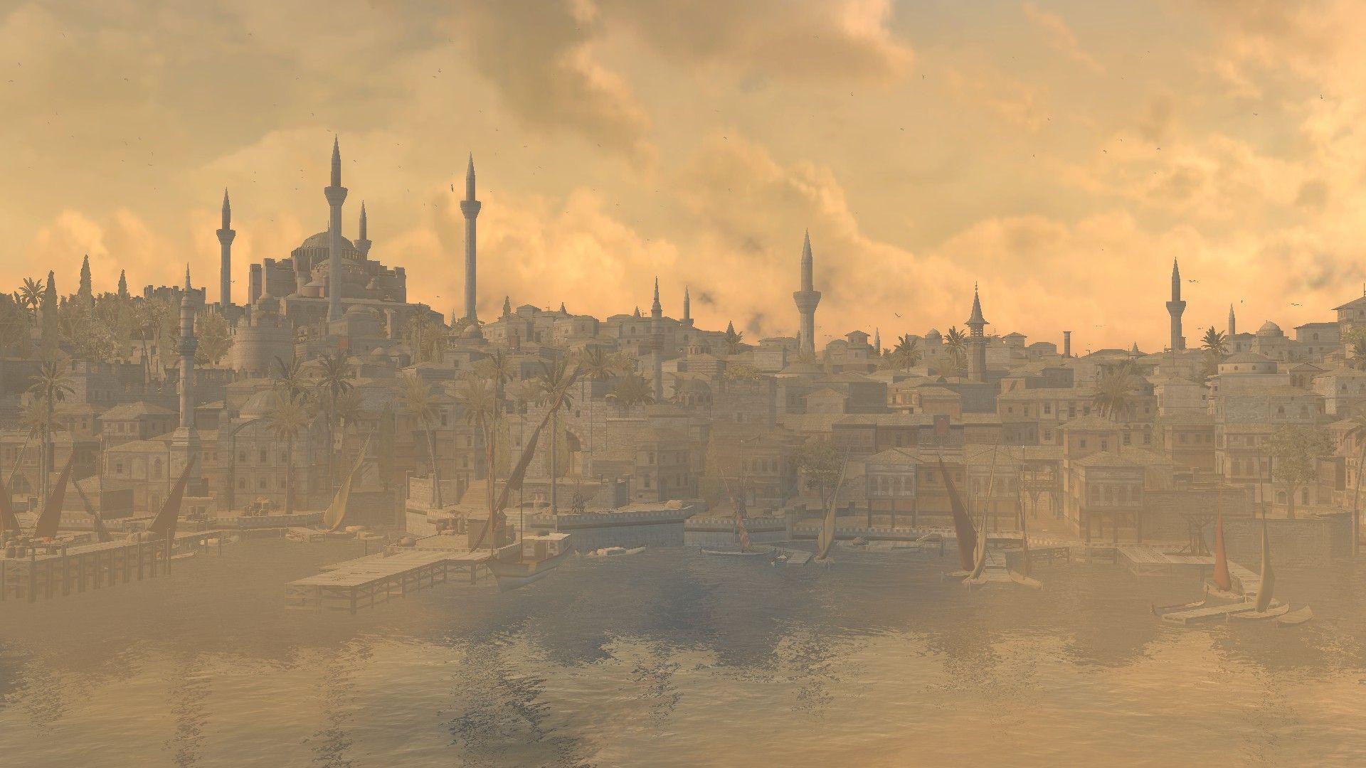 1920x1080 Early Ottoman Constantinople: Preliminary Thoughts on the 'Assassin's Creed Revelations' Rendition. From the Garden into the City
