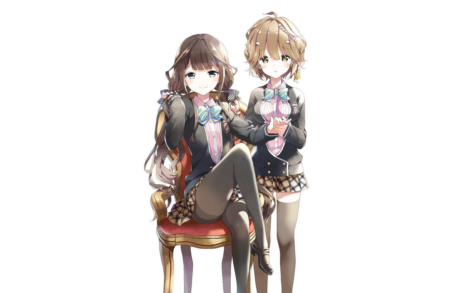 1920x1200 Masamune kun no Revenge, Anime girls, Adagaki Aki, Yoshino Koiwai Wallpaper HD / Desktop and Mobile Background