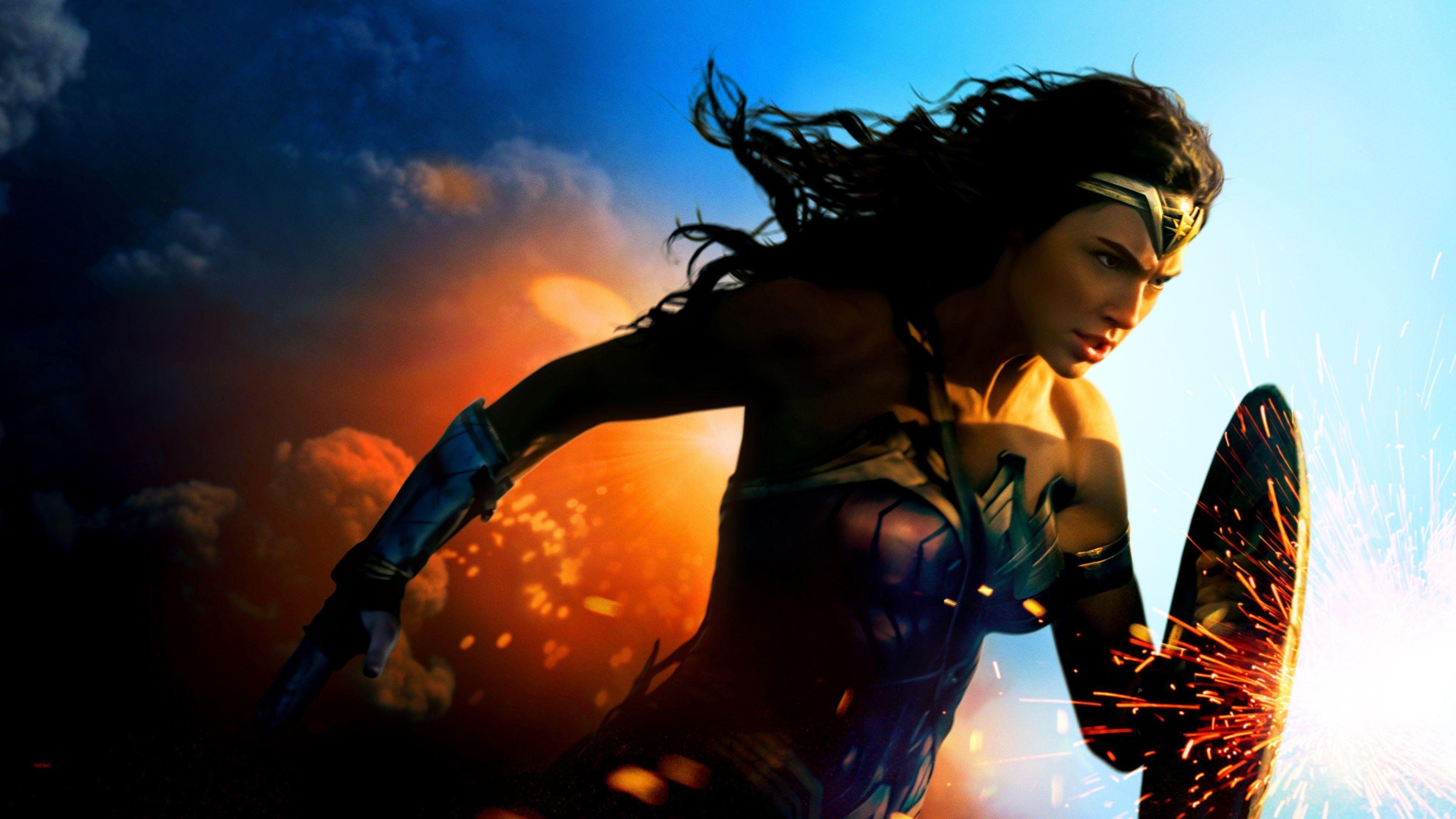 3840x2160 4K UHD 16:9 Gal Gadot, The Power of Wonder Women Wallpaper : Movies