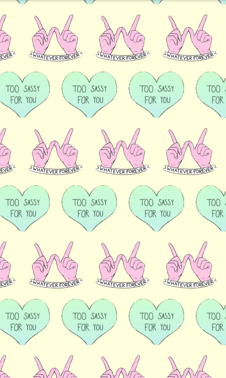 768x1280 Sassy gurl wallpaper
