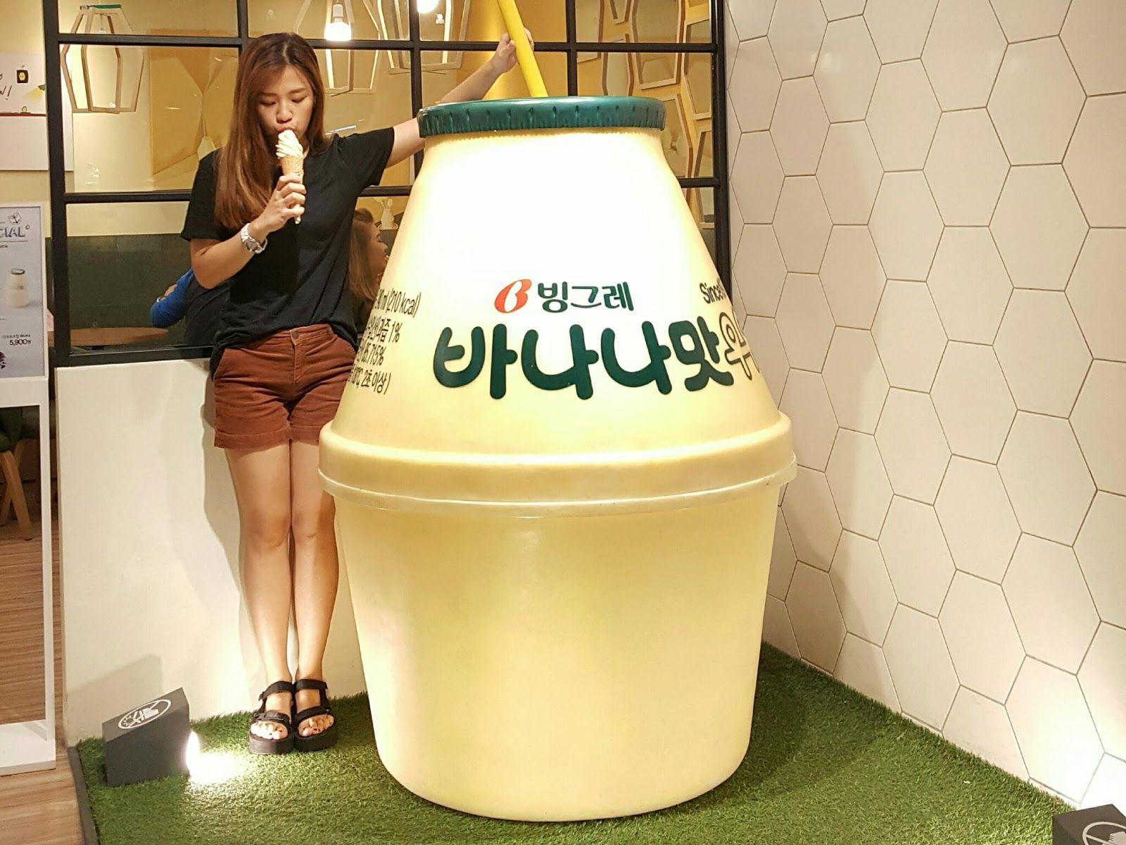 1600x1201 EAT.TRAVEL.REPEAT: [KOREA] BANANA MILK CAFE, DONGDAEMUN