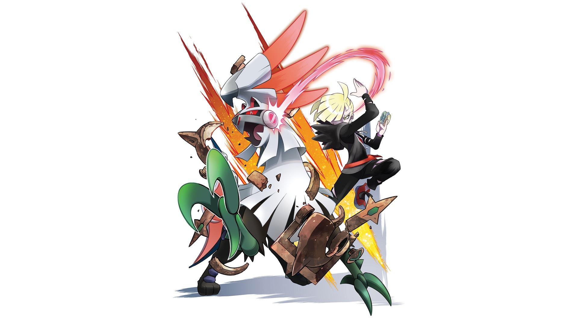 1920x1080 Gladion and Silvally Trainer Pokemon. Wallpaper