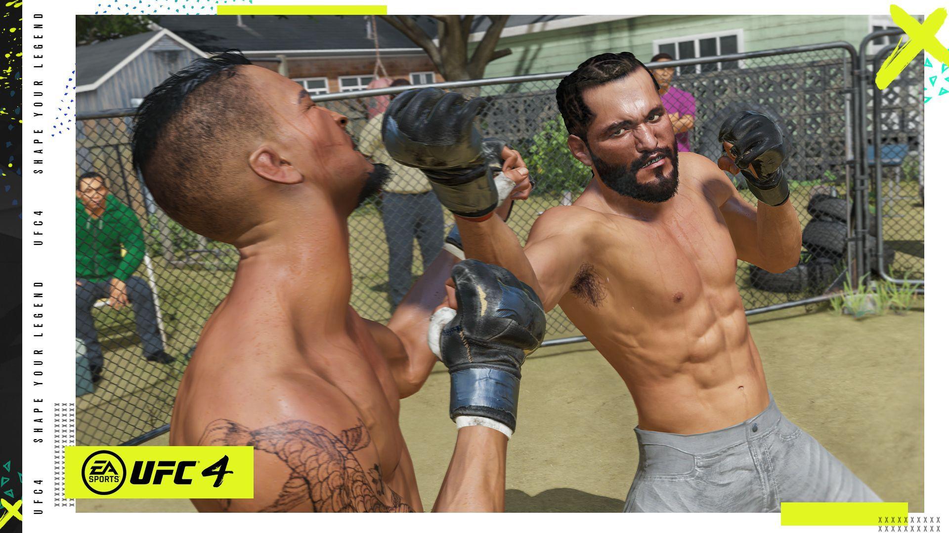 1920x1080 EA Sports UFC 4 Features Kimbo Slice Inspired 'The Backyard' As New Location